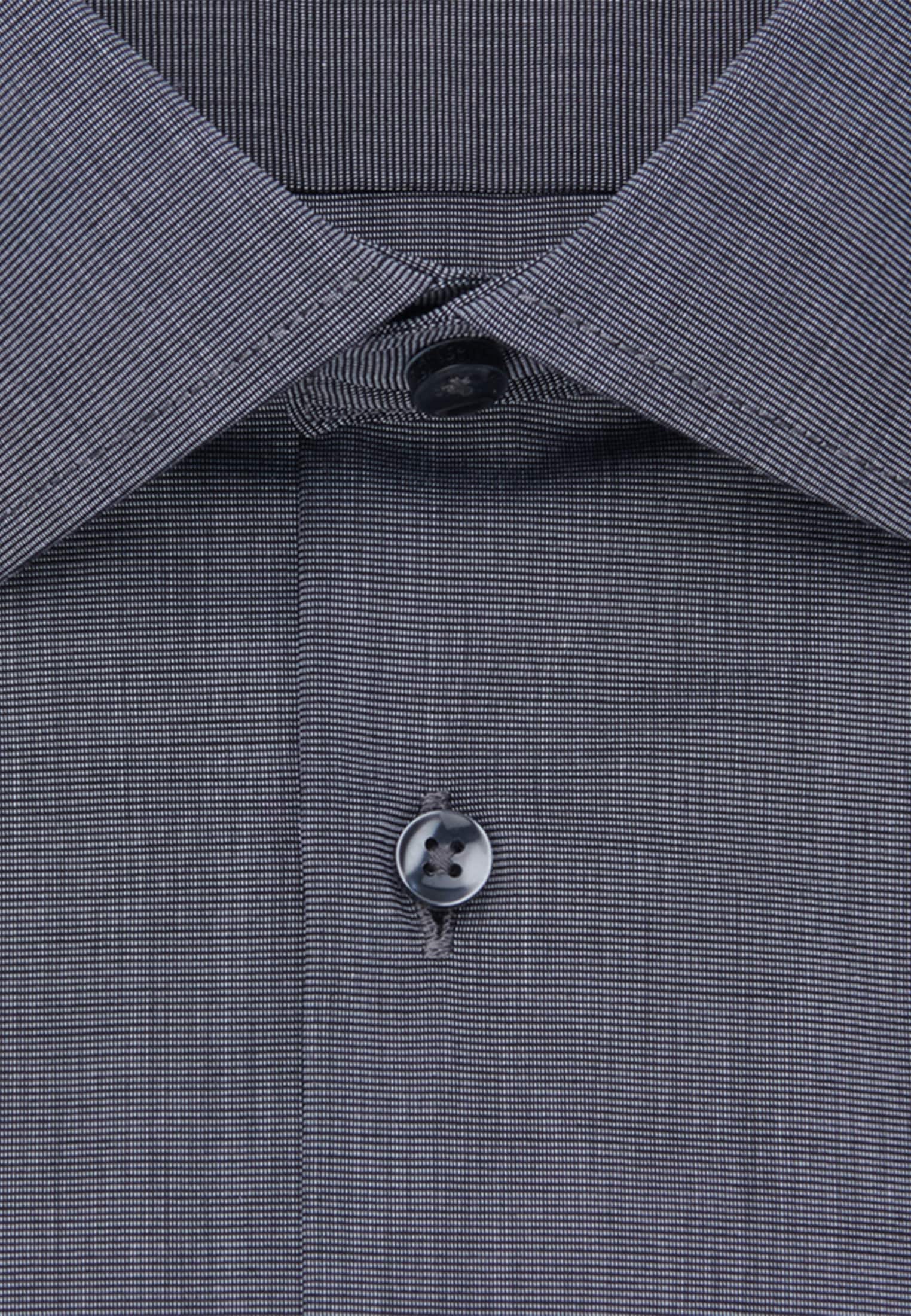 seidensticker Businesshemd »Schwarze Rose«, Slim 1/1 Extra lang Kentkragen Uni