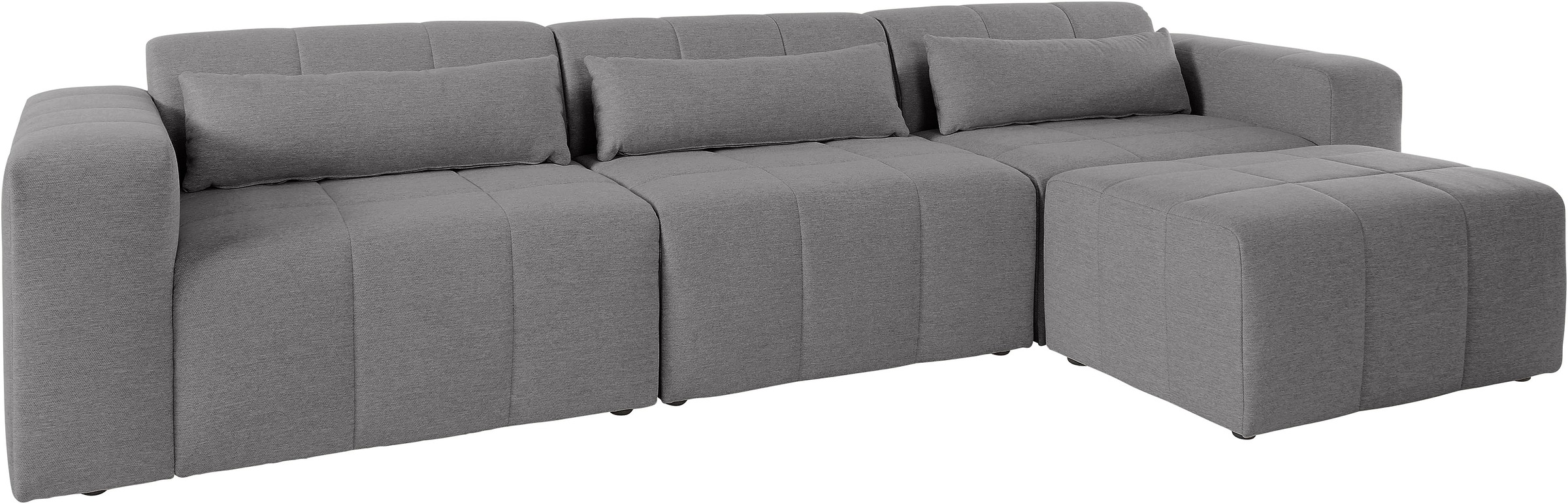 LeGer Home by Lena Gercke Ecksofa »Maileen L-Form«, Modulsofa, bestehend aus 4 Modulen, Farben mixbar