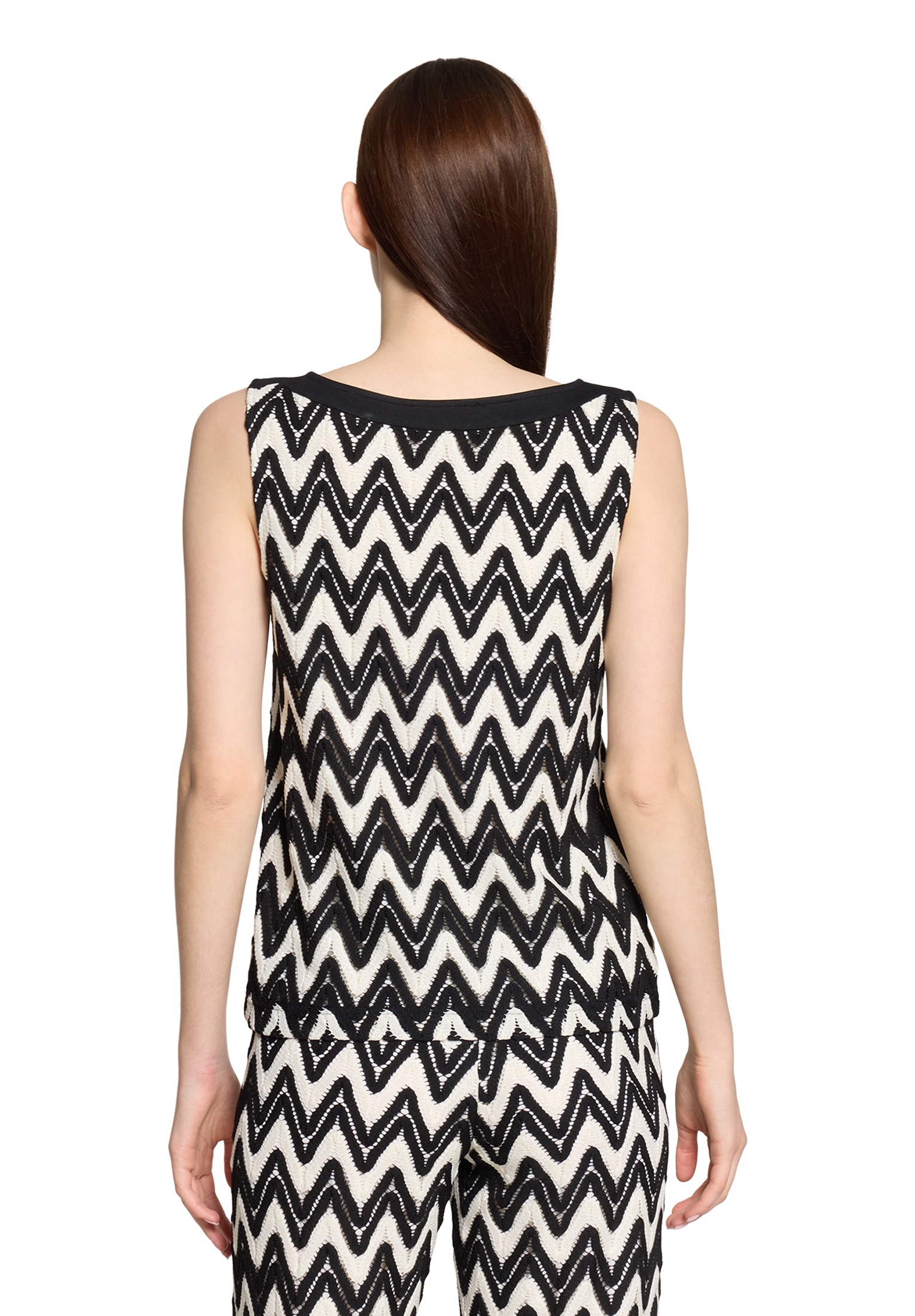 Betty&Co Shirttop »Strukturshirt ohne Arm«