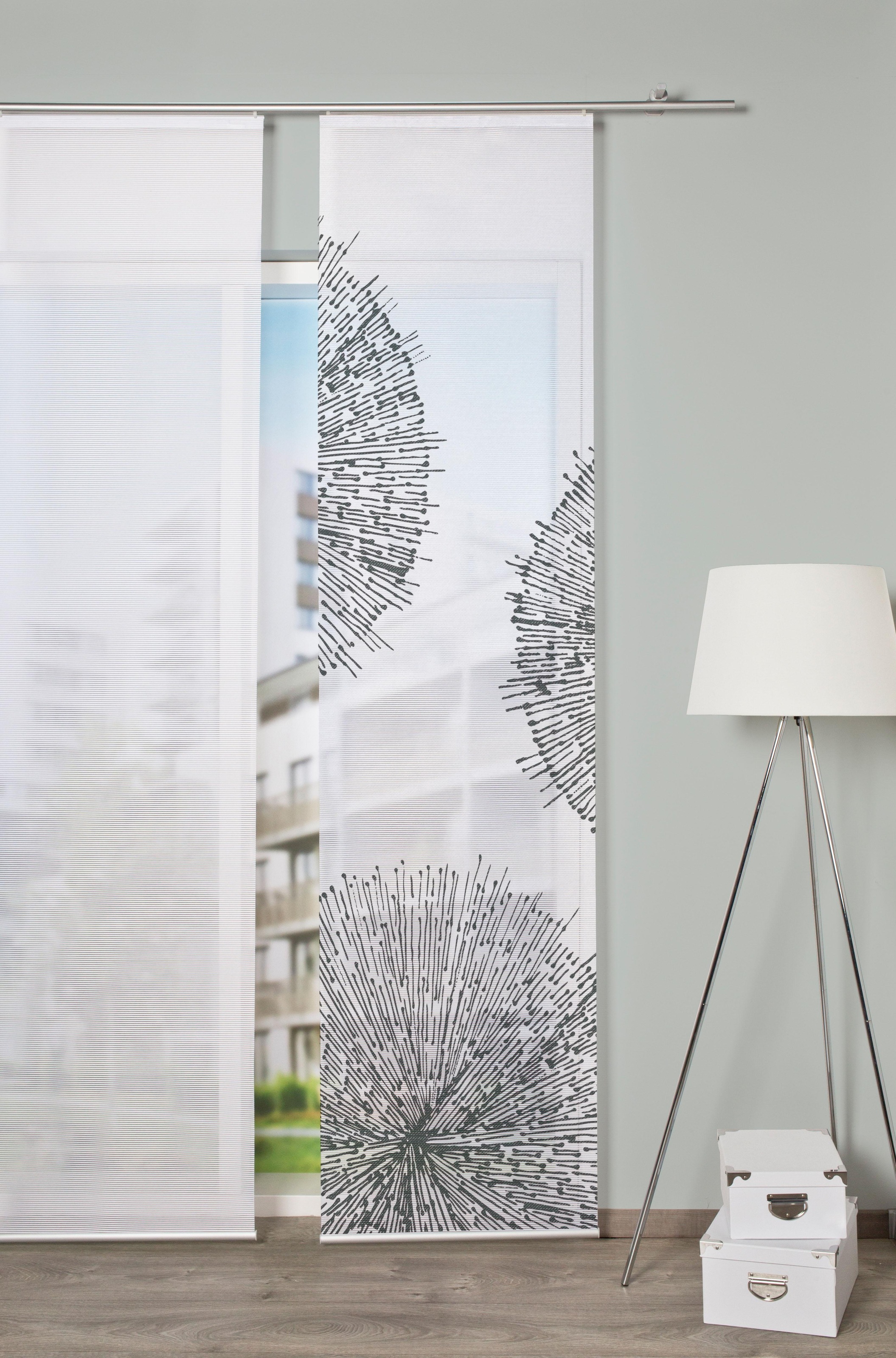 Vision S Schiebegardine »CRESTON«, (1 St.), HxB: 260x60, Schiebevorhang Bambusoptik Digitaldruck