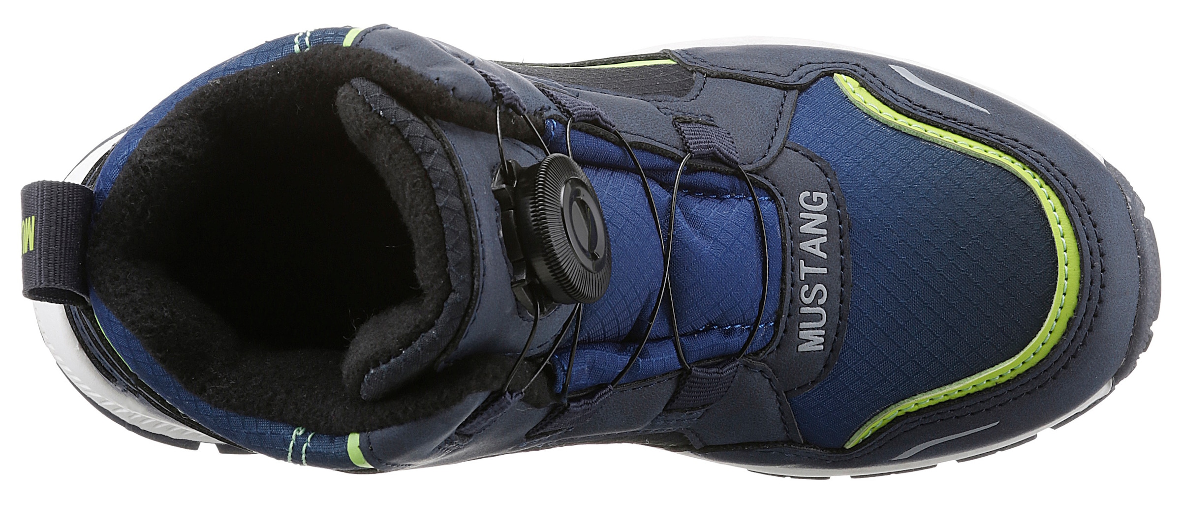 Mustang Shoes Winterboots, Winterstiefelette, Snowboots mit Schnellverschluss und TEX