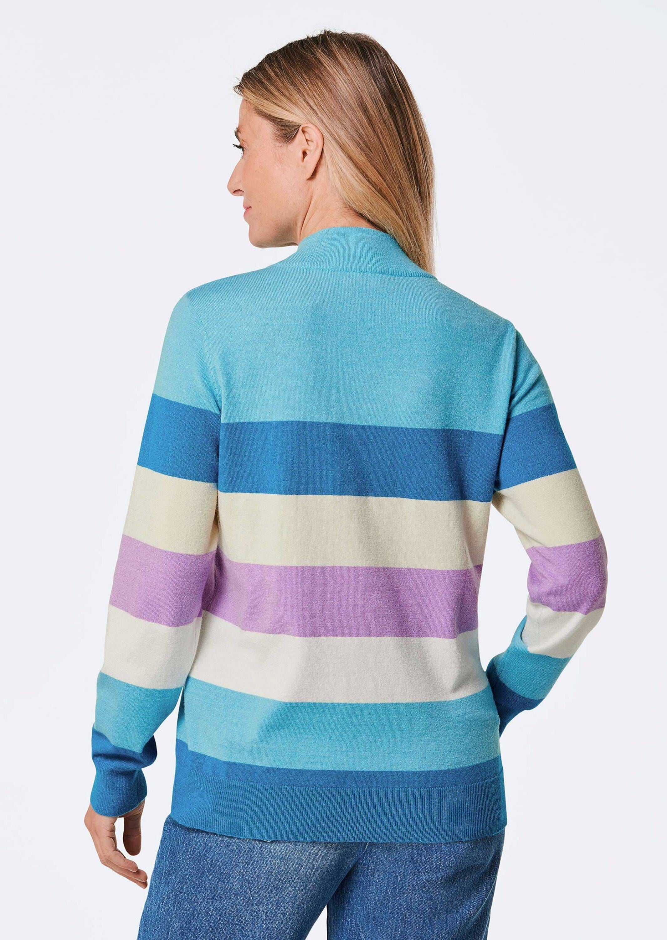 GOLDNER Rundhalspullover »Strickpullover«