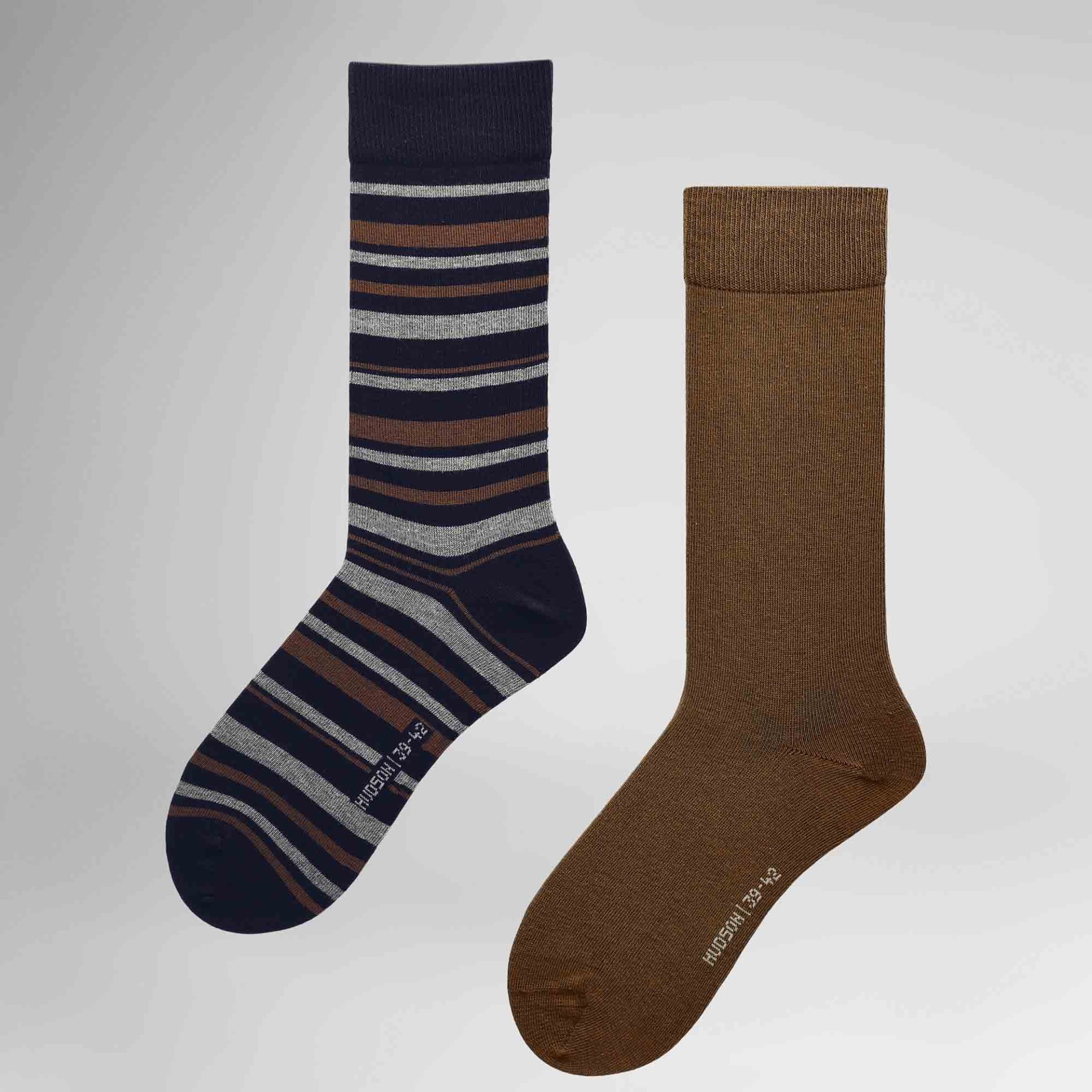 Hudson Socken »Socke Playful Ringlet 2-Pack« Socken-Doppelpack mit Ringelmuster