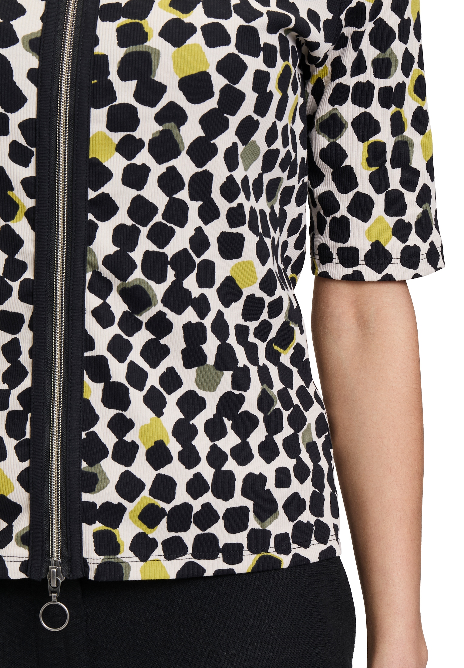 Betty Barclay T-Shirt »Shirtjacke mit Rippenstruktur«