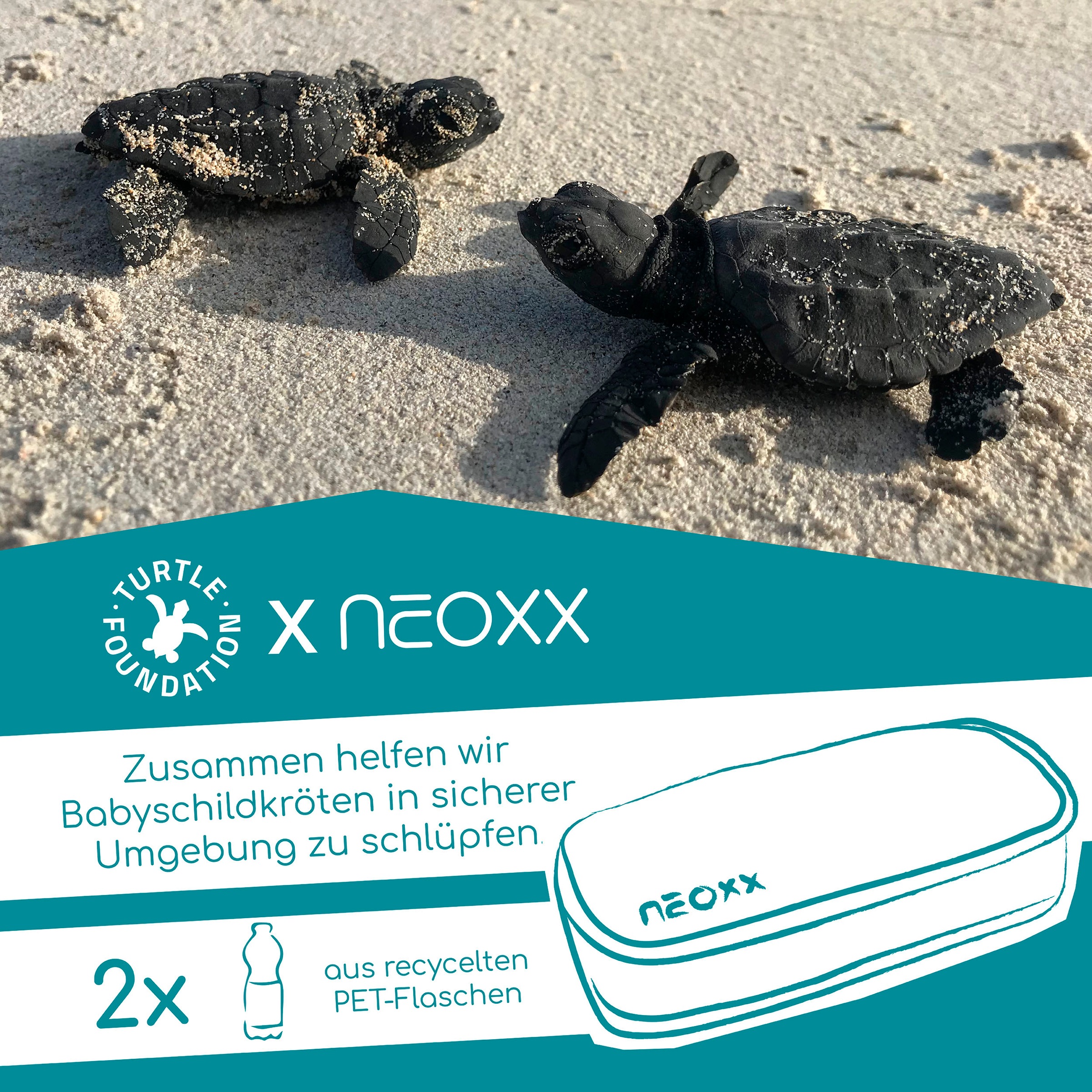 neoxx Schreibgeräteetui »Schlamperbox, Jump, Flash Yourself«, teilweise aus recyceltem Material