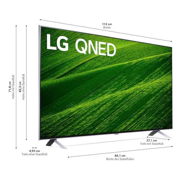 LG QNED-Fernseher »50QNED829QB«, 126 cm/50 Zoll, 4K Ultra HD, Smart-TV,  QNED,bis zu 120Hz,α7 Gen5 4K AI-Prozessor,AI Picture Pro,HDMI 2.1 ➥ 3 Jahre  XXL Garantie | UNIVERSAL