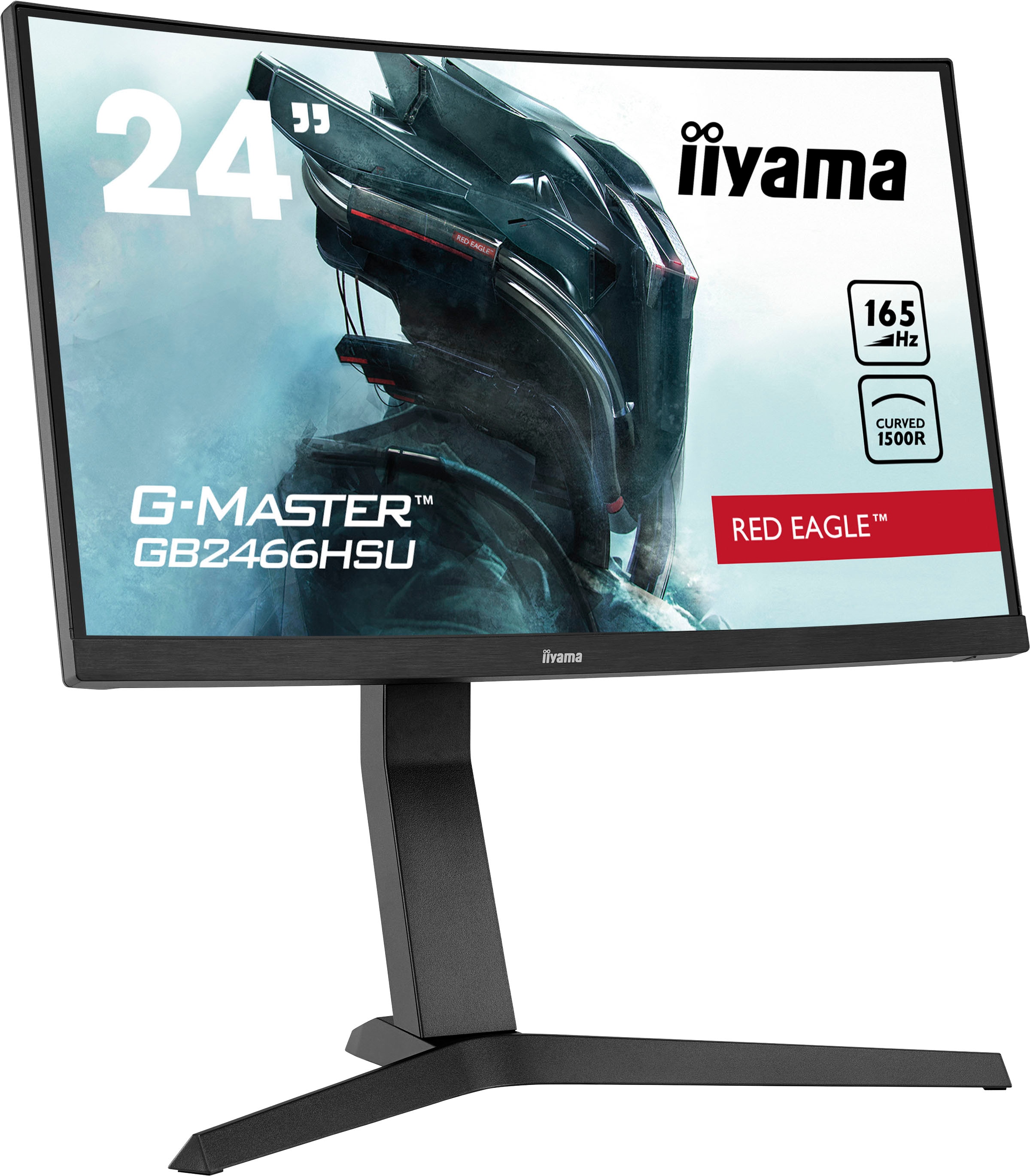 Iiyama Gaming-Monitor »G-MASTER GB2466HSU-B1«, 60 cm/24 Zoll, 1920 x 1080 px, Full HD, 1 ms Reaktionszeit, 165 Hz