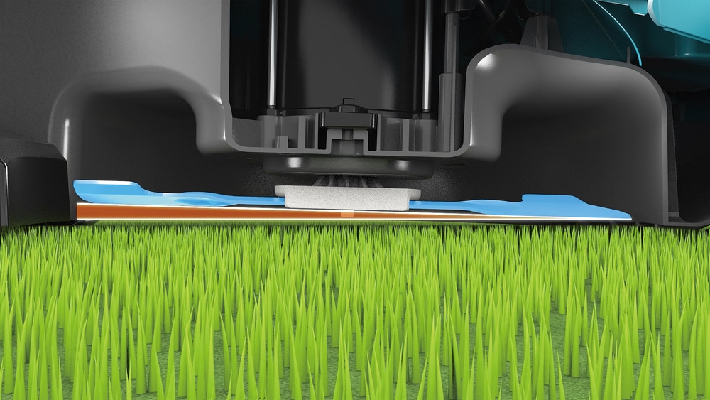 Makita Akkurasenmäher »»LM004GZ« 40V max., 43 cm, 50 l, ohne Akku und Ladegerät« leistungsstark, viel Power und das abgasfrei und besonders leise