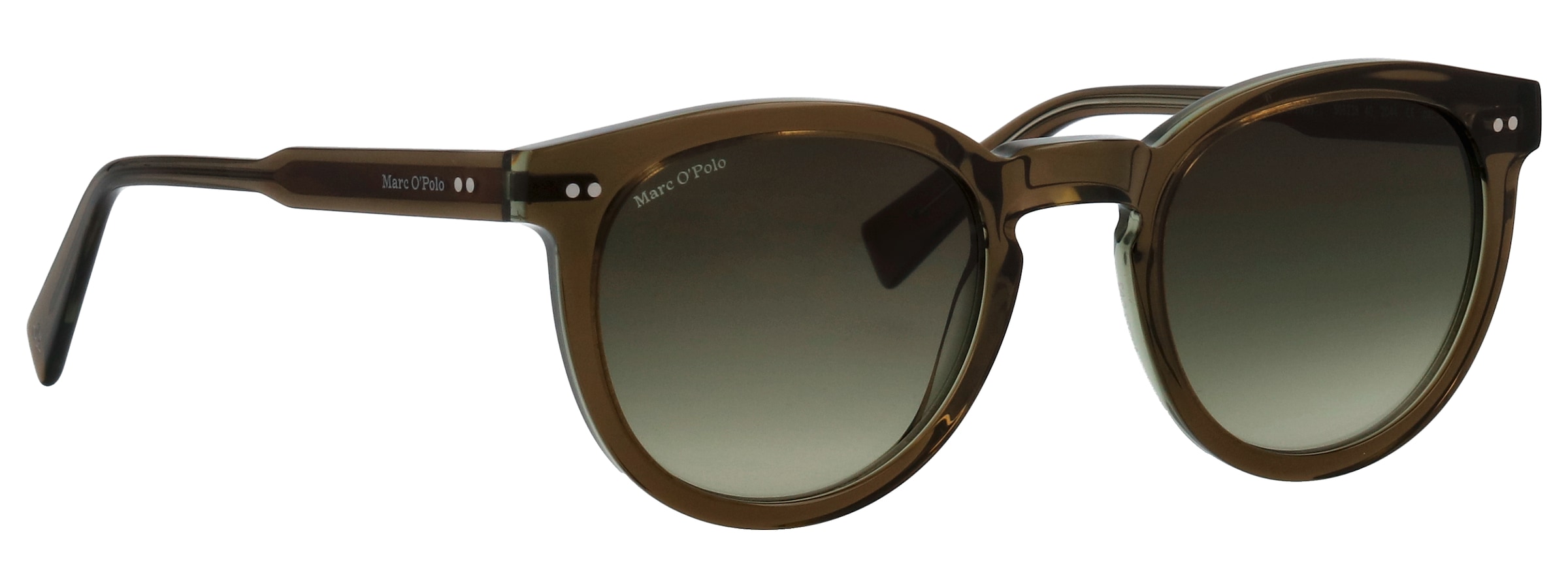 Marc O'Polo Sonnenbrille »Modell 506238« Form Panto, Logoschriftzug auf Bügel, Kunststofffassung