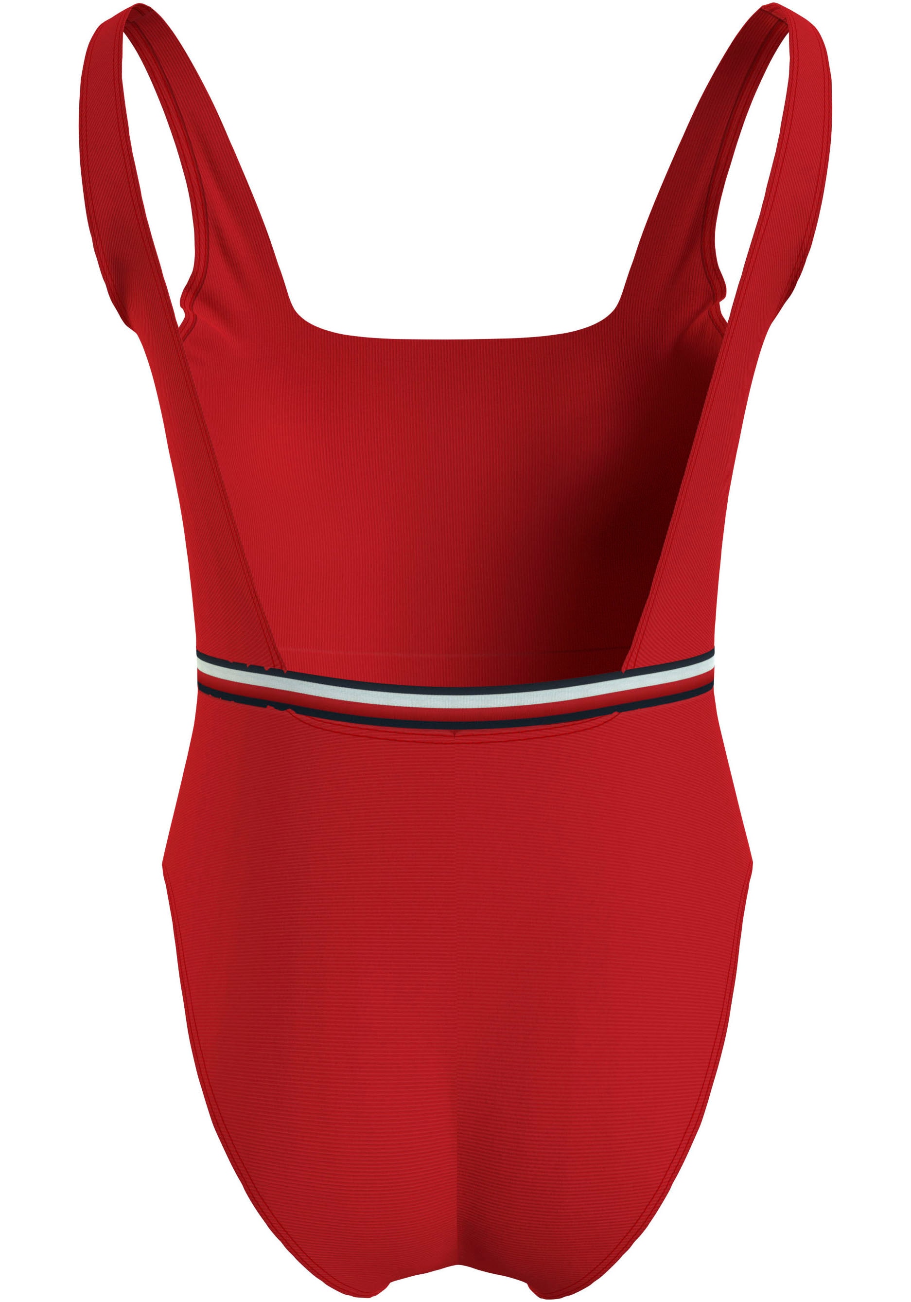 Tommy Hilfiger Swimwear Badeanzug »SQUARE NECK ONE PIECE«, mit Logo-Stretchband