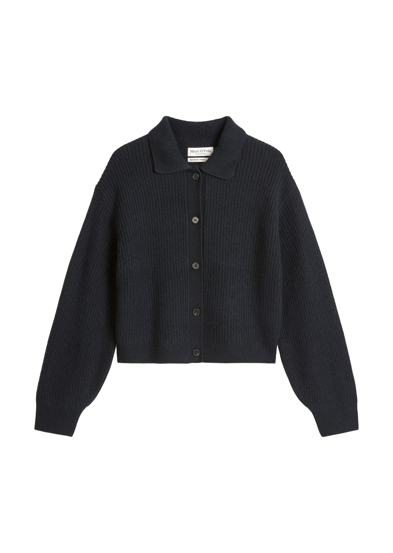 Marc O'Polo Cardigan »relaxed aus weichem Wolle-Mix«