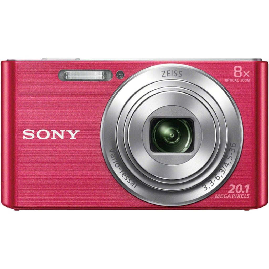 Sony Kompaktkamera »DSC-W830«, ZEISS Vario-Tessar, 20,1 MP, 8 fachx opt. Zoom