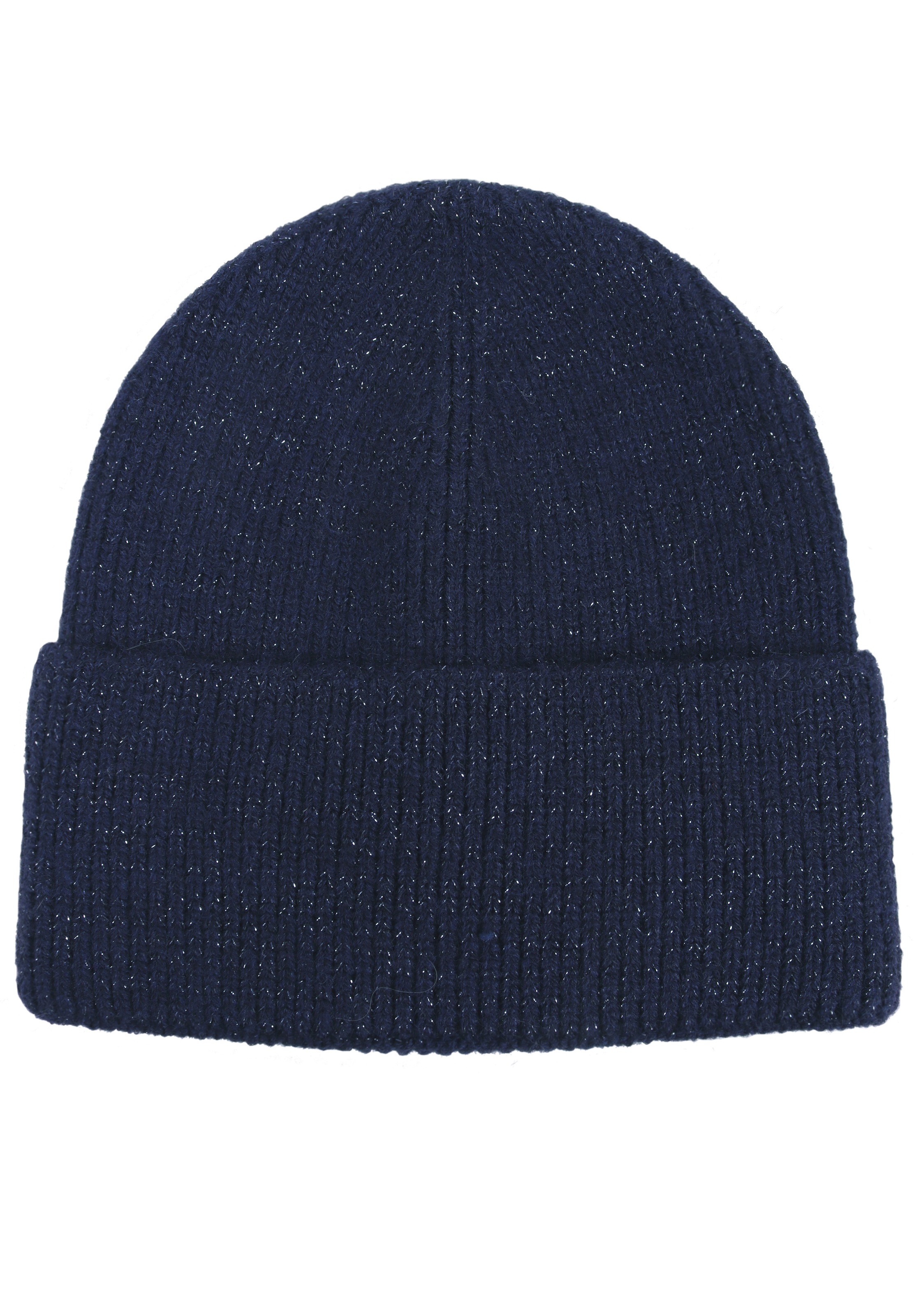 Capelli New York Beanie Strickmütze mit dezent eingearbeiteten Glitzerfäden