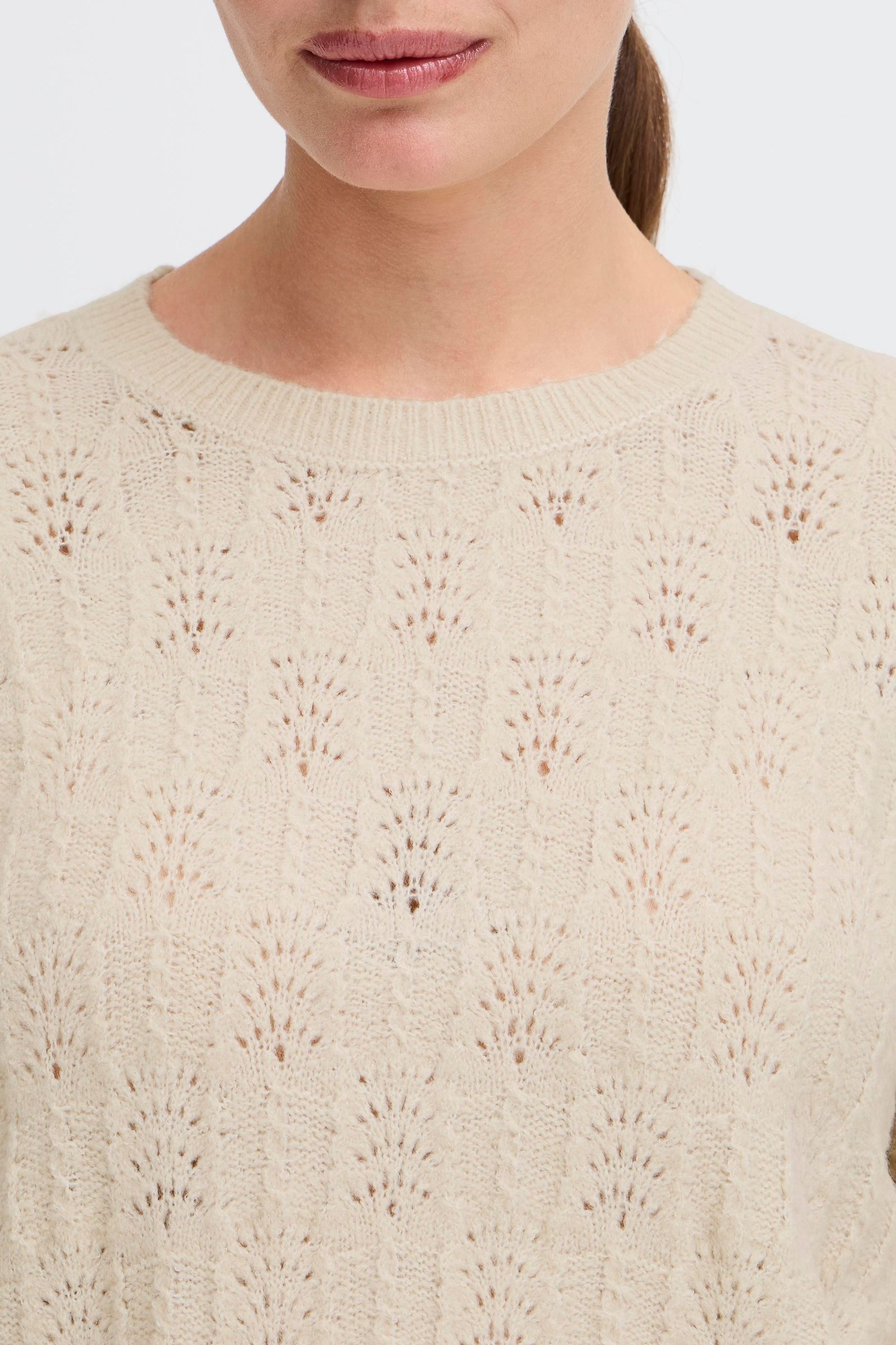 OXMO Strickfleece-Pullover »Strickpullover OXSinva«