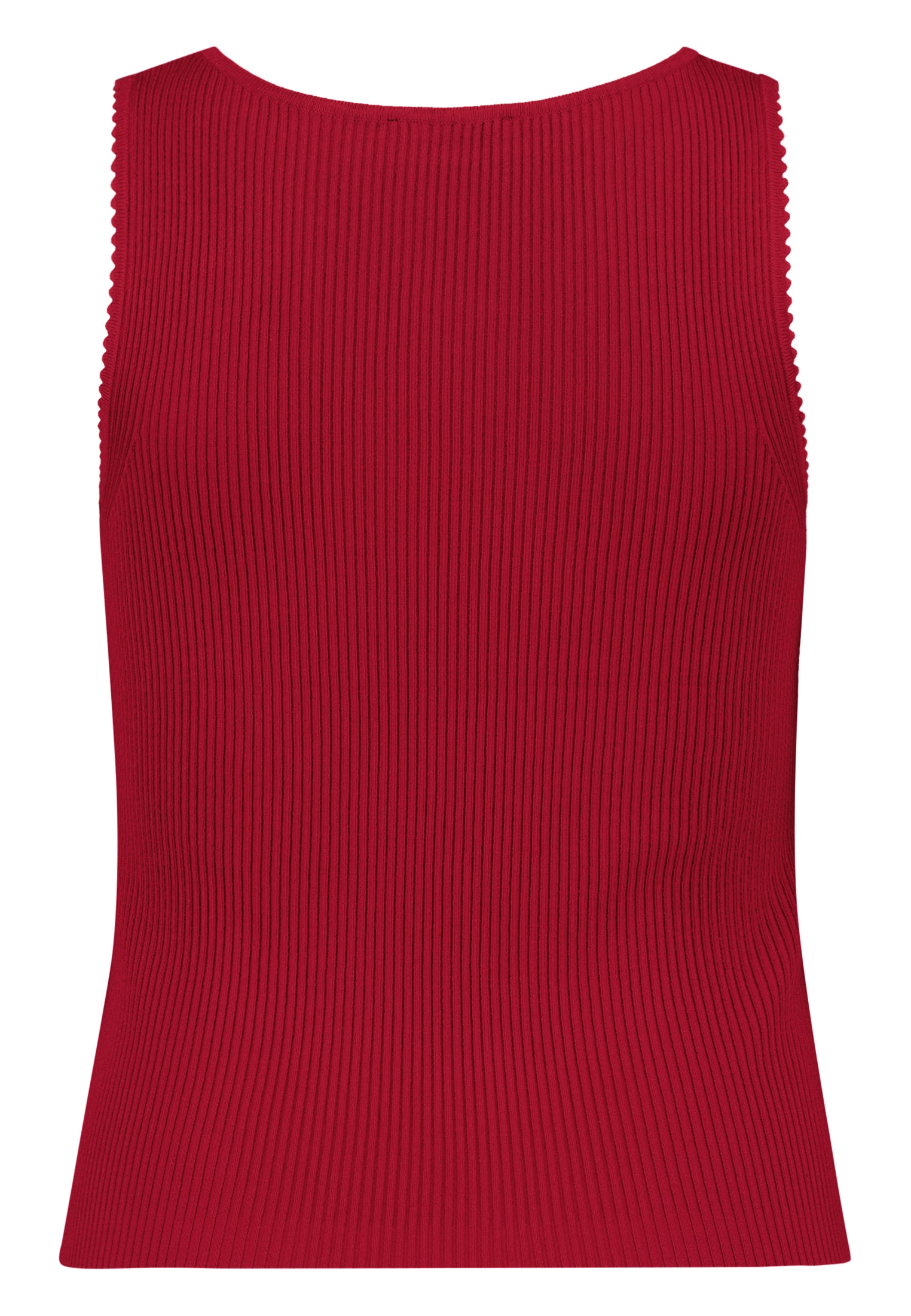 Zero Kurzarmpullover »Strick-Top ohne Arm«