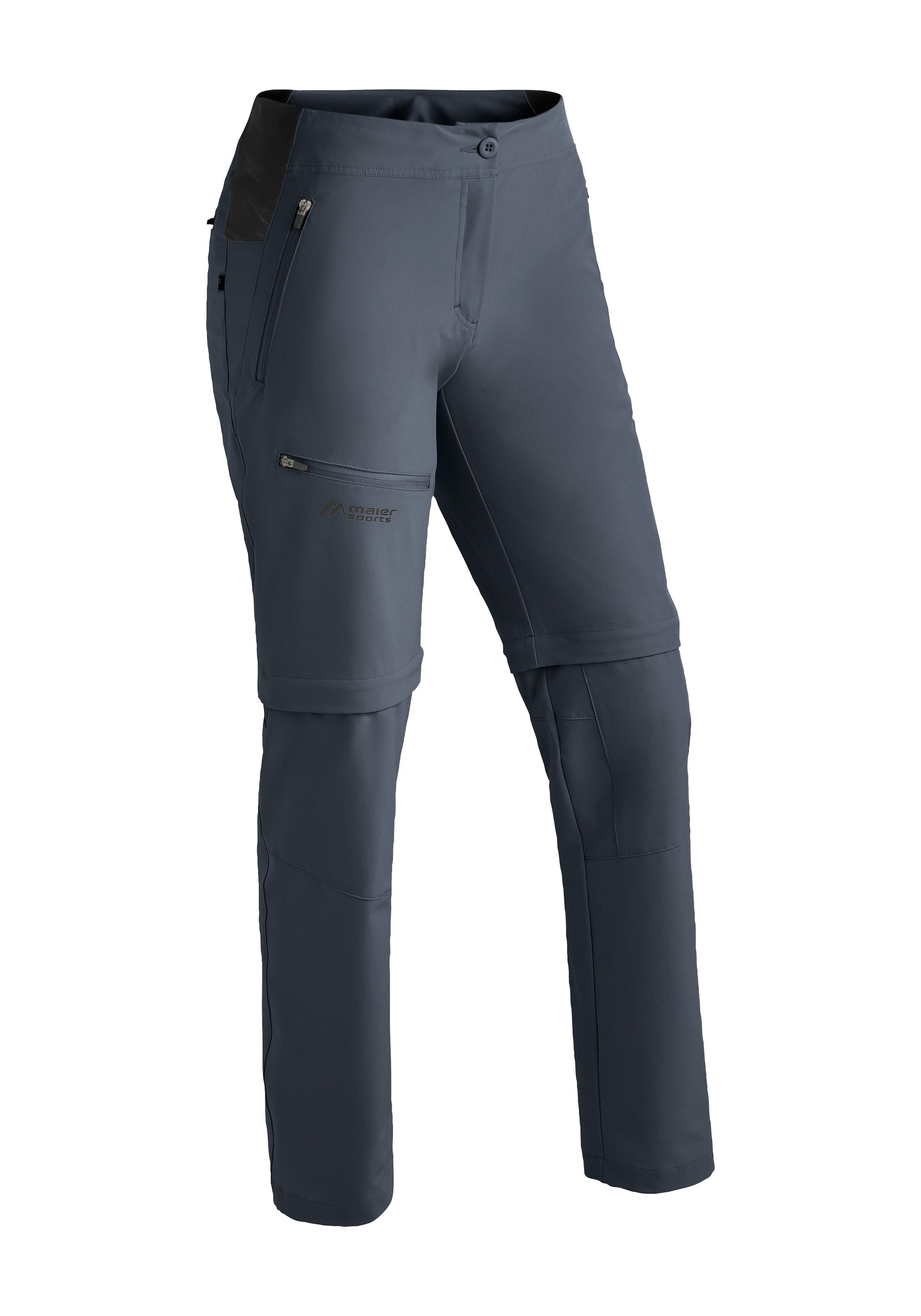 Maier Sports Outdoorhose »Latit Zip Vario«  Damen zipp-off Wanderhose, elastische Funktionshose, 4 Taschen mit RV