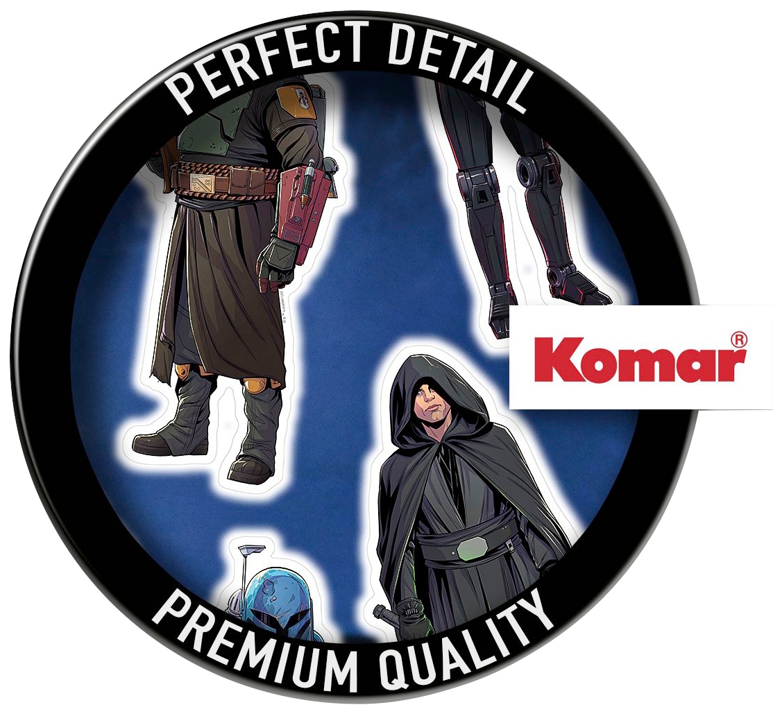 Komar Wandtattoo »Mandalorian Iconic Figures - Größe 100 x 70 cm«, (12 St.), selbstklebend, Wandsticker, Kinderzimmer
