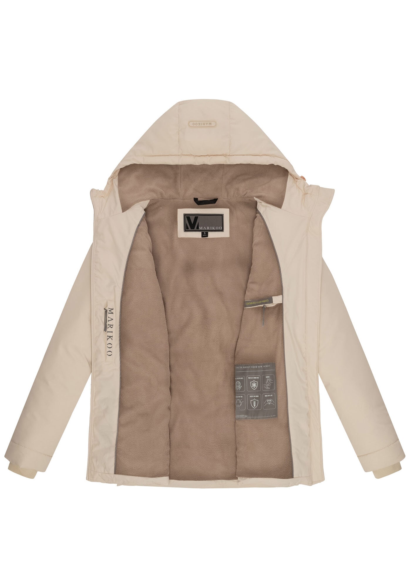 Marikoo Steppjacke »Marikoo Alemee Damen Stepp Jacke N026«