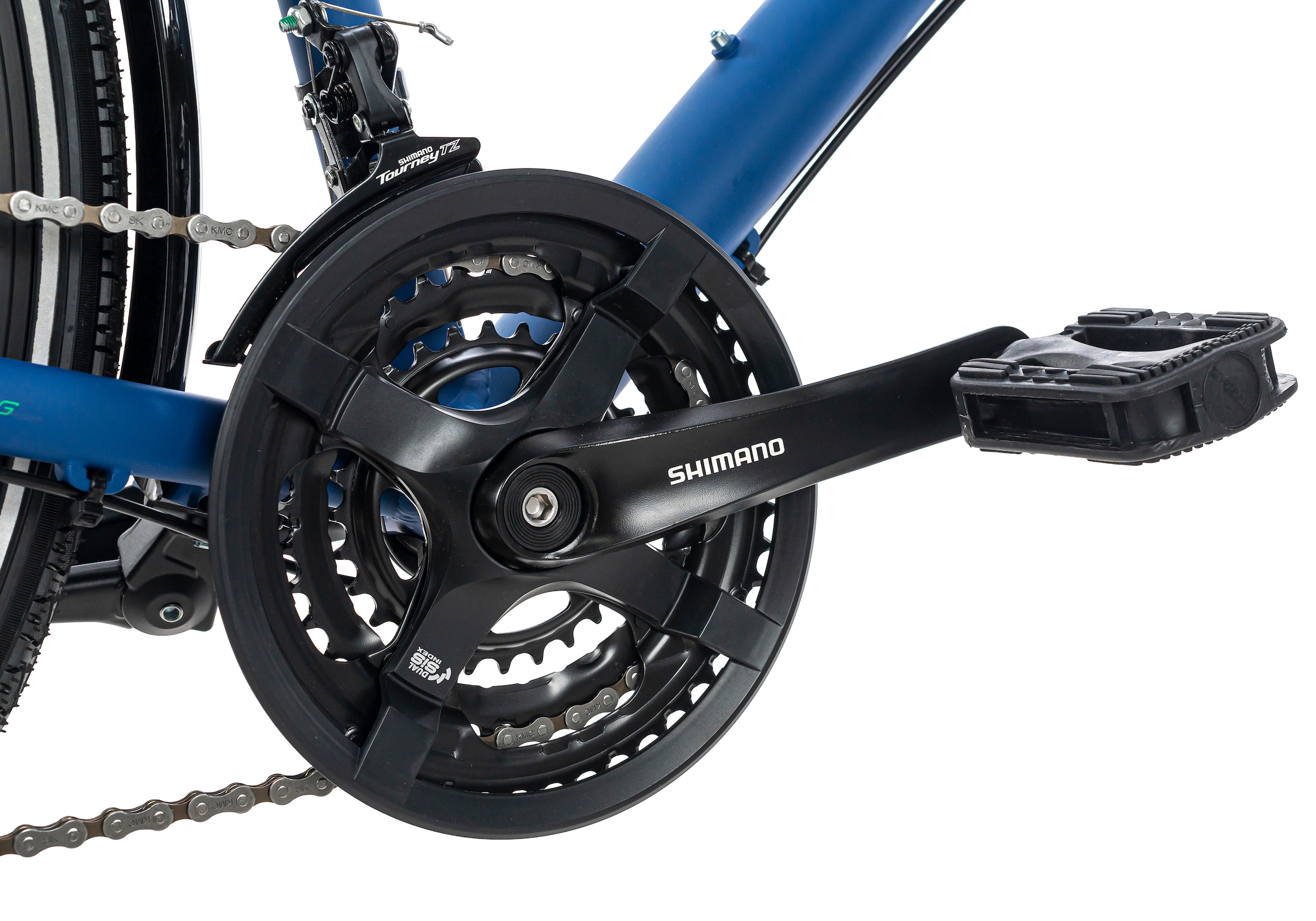 KS Cycling Trekkingrad »Antero«, 21 Gang, Shimano, Tourney Schaltwerk, Kettenschaltung, für Herren, Kettenschaltung