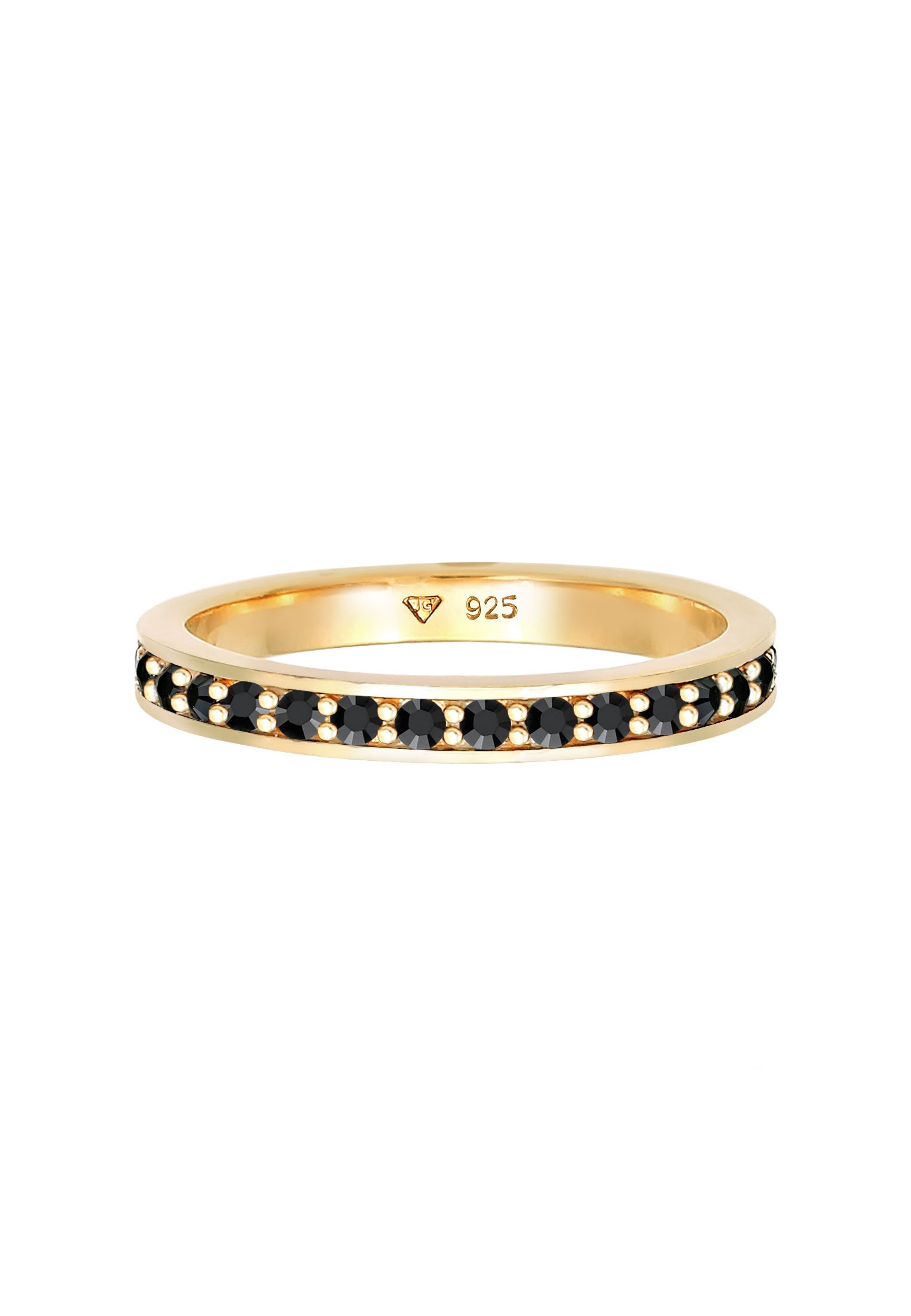 Elli Silberring »Ring Memoire Verlobung Kristalle 925 Silber«