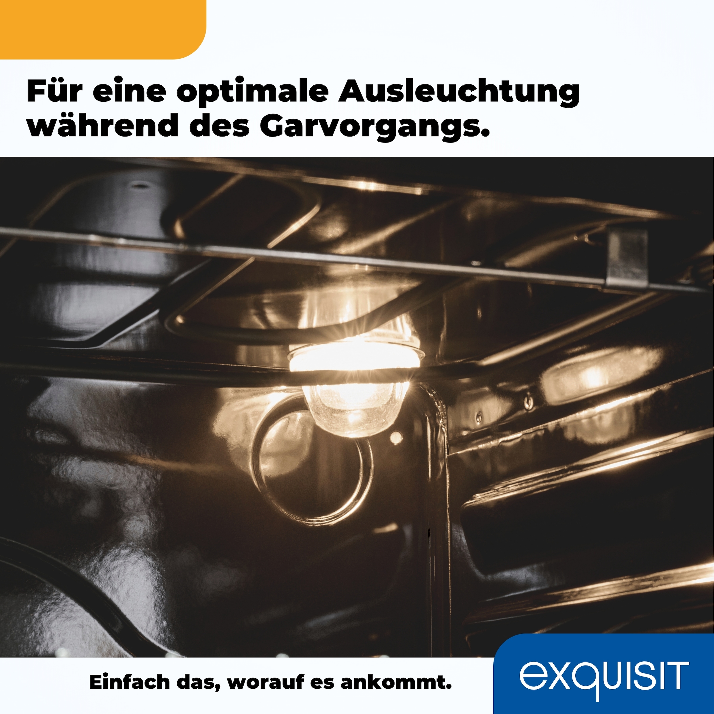 exquisit Backofen-Set »EBE255-020 schwarz« Set, 2 Stk. tlg.