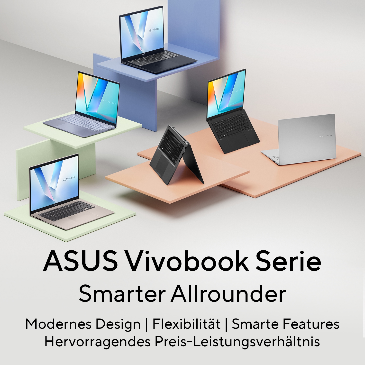 Asus Notebook »Vivobook S 16 U7-255H 32 1TB S5606CA-RI152W« 40,6 cm / 16 ″ Intel Core Ultra 7 ARC 140T 1.000 GB SSD