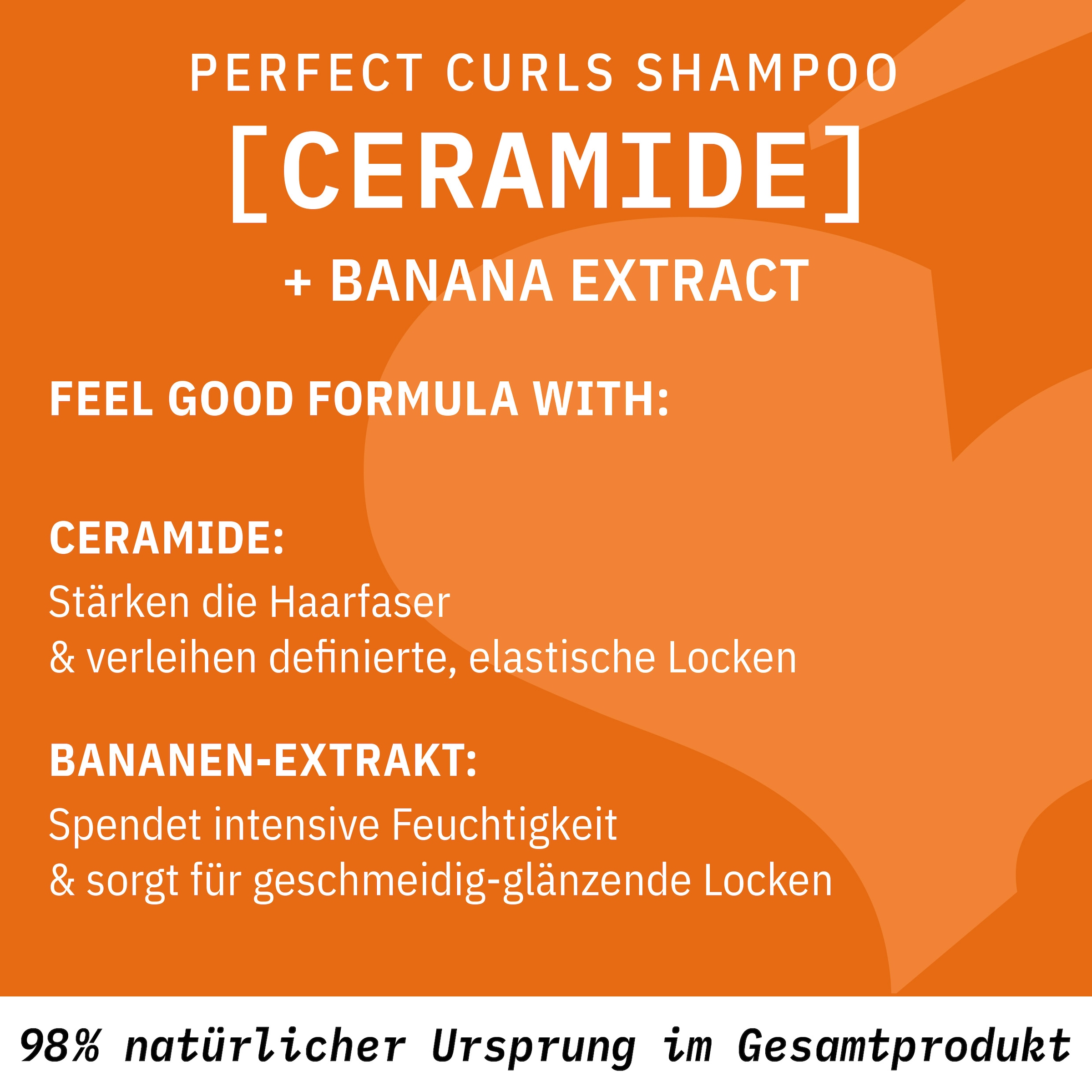 SANTE Haarshampoo »Perfect Curls Shampoo« Haarshampoo, mit Sojaöl und Avocadoöl, für Locken, 1000 ml