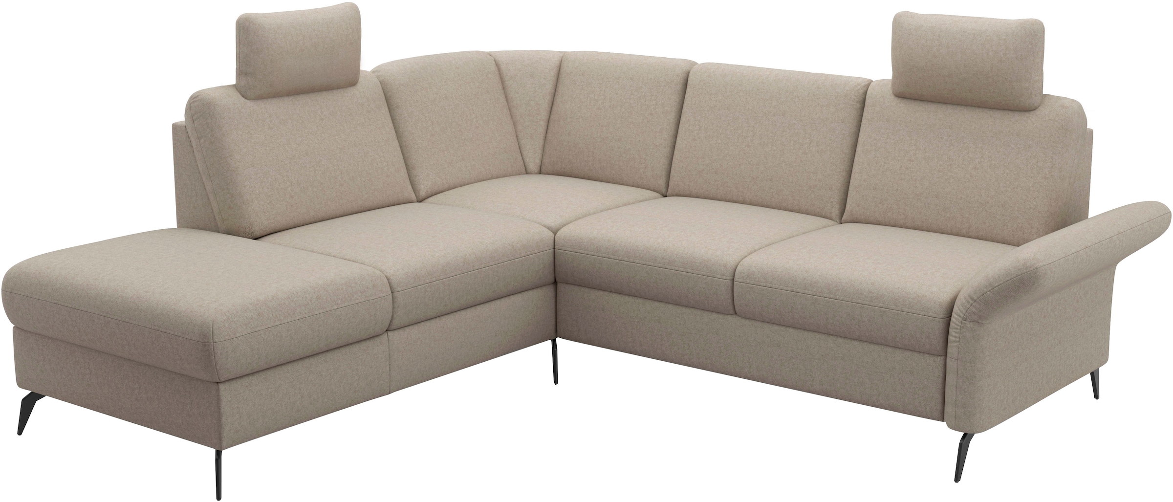 Home affaire Ecksofa »Rochelle«, wahlweise mit Bettfunktion, Bettkasten und Armteilverstellung