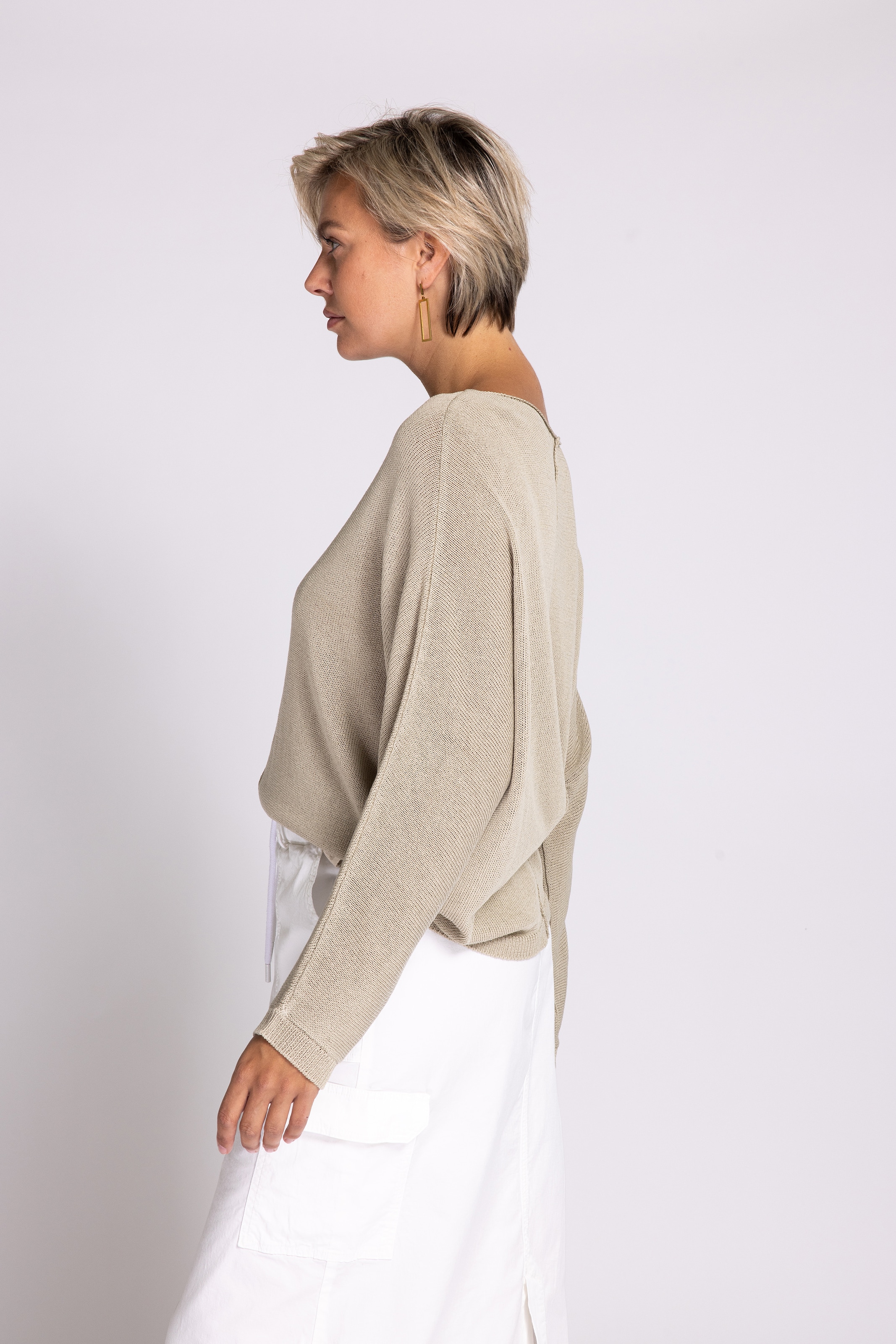 Zhrill Strickpullover »LUNI«, Langarm, mit Rundhalsausschnitt