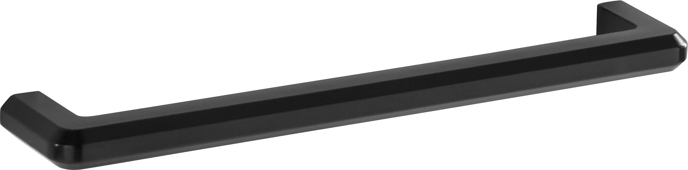 KOCHSTATION Küchenzeile »KS-Tulsa«, ohne E-Geräte, Breite 380 cm, schwarze Metallgriffe, MDF Fronten