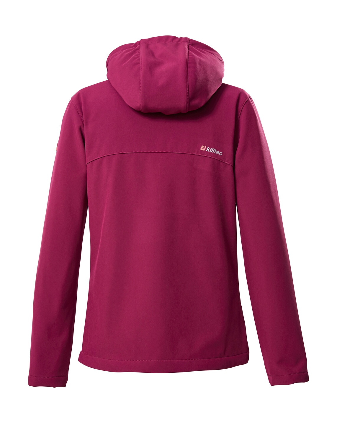 Killtec Softshelljacke »Girls Softshelljacke« Wasserabweisend, verstellbare Kapuze u Ärmel, Fleece-Innenfutter