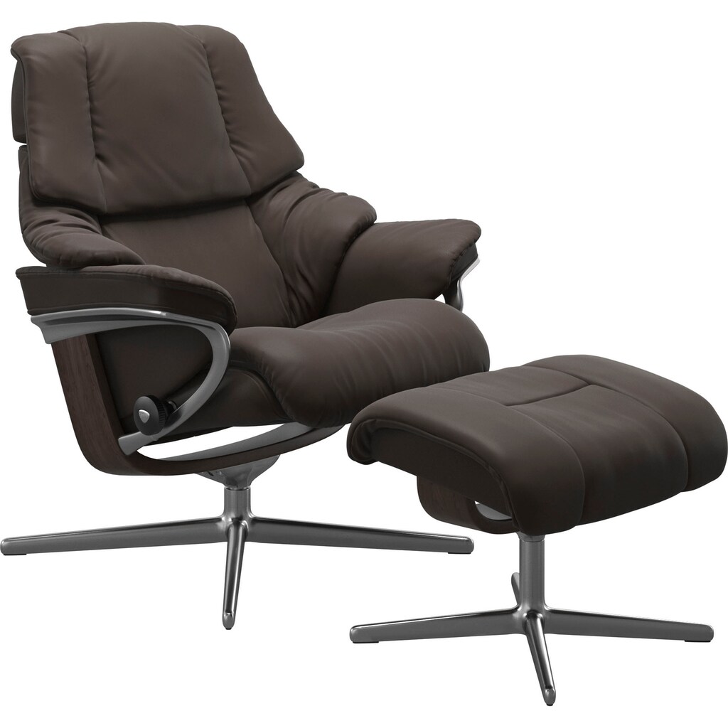 Stressless® Relaxsessel »Reno«, (Set, Relaxsessel mit Hocker)