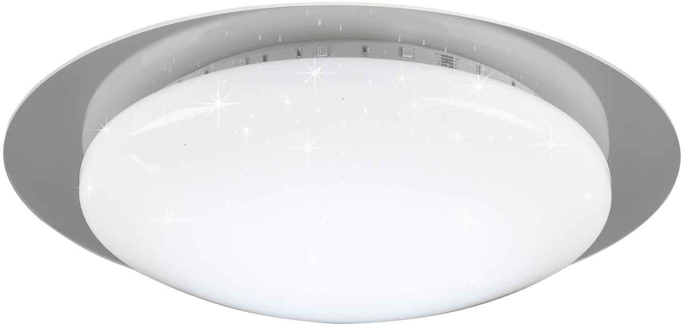 TRIO Leuchten LED Deckenleuchte 5500K, und Backlight, Deckenlampe Fernbedienung RGB kaufen »Joleen«, Farbwechsler, online von cm & – 35 2700 inkl. mit Hauptlicht St., Dimmfunktion Ø LED-Board, Farbtemperaturstuerung mit Starlight-Effekt 1 