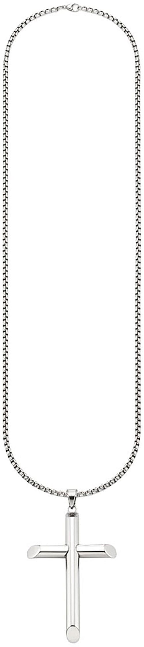 Bruno Banani Kette mit Anhänger »Schmuck Geschenk Halsschmuck Halskette mit Anhänger großes Kreuz«