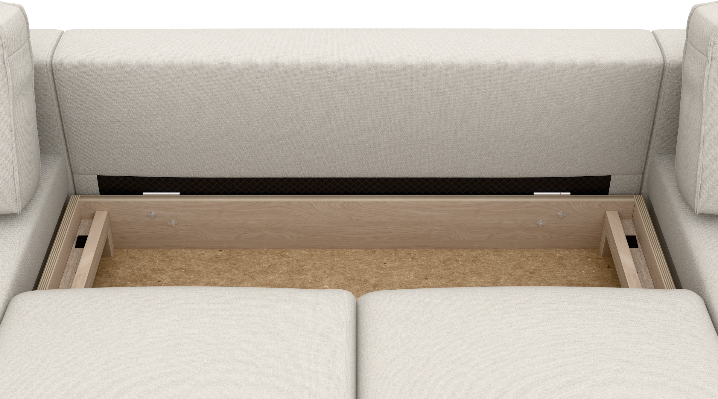 Home affaire Wohnlandschaft »Booster Couch wahlweise mit Schlaffunktion und Bettkasten-auch in Cord«, Sofa in U-Form, Breite 305 cm