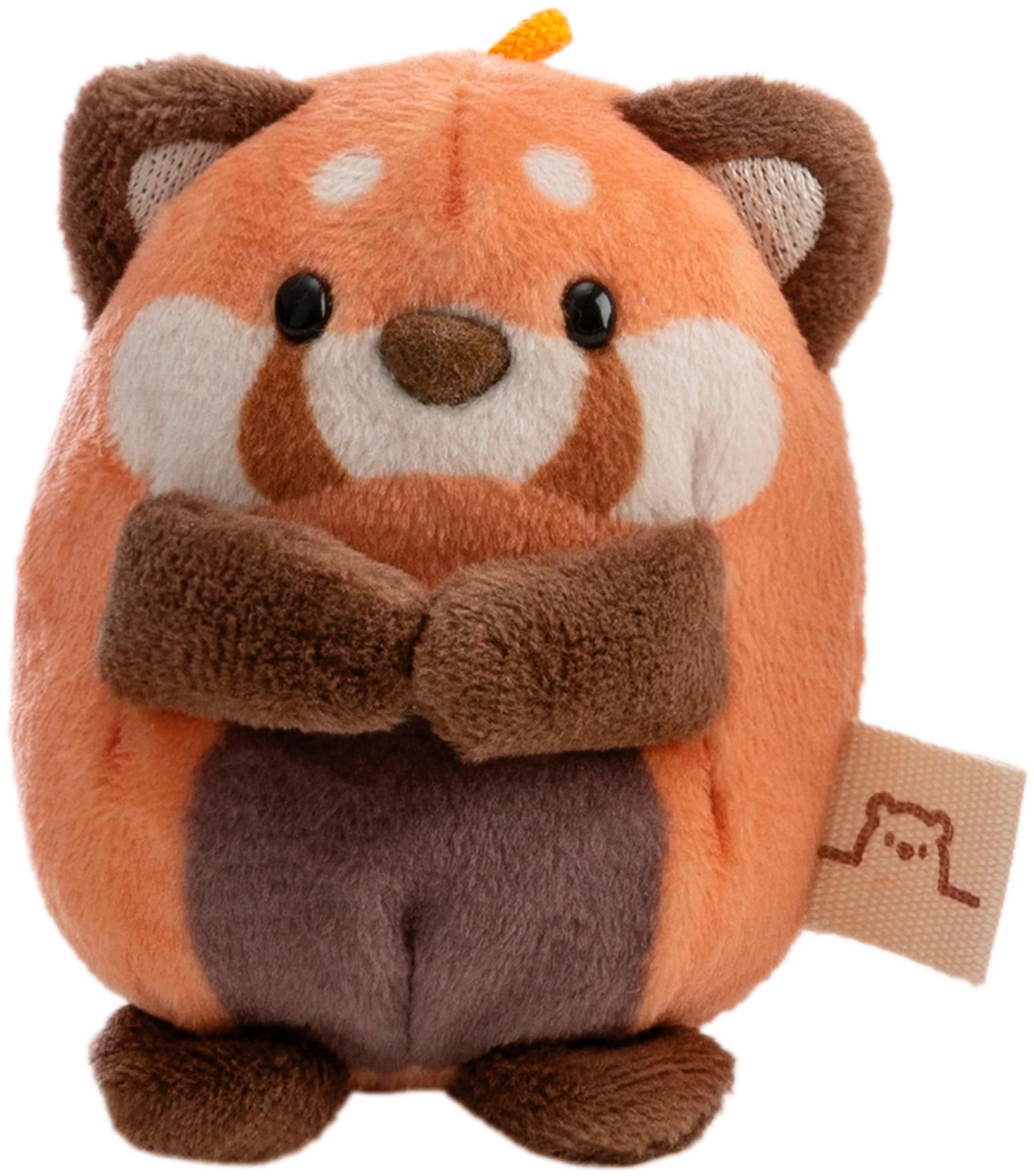 Nici Kuscheltier »mymochi, Set roter Panda Akai 8cm mit Gewürz & Instant-Nudel Kostüm« in Geschenkbox