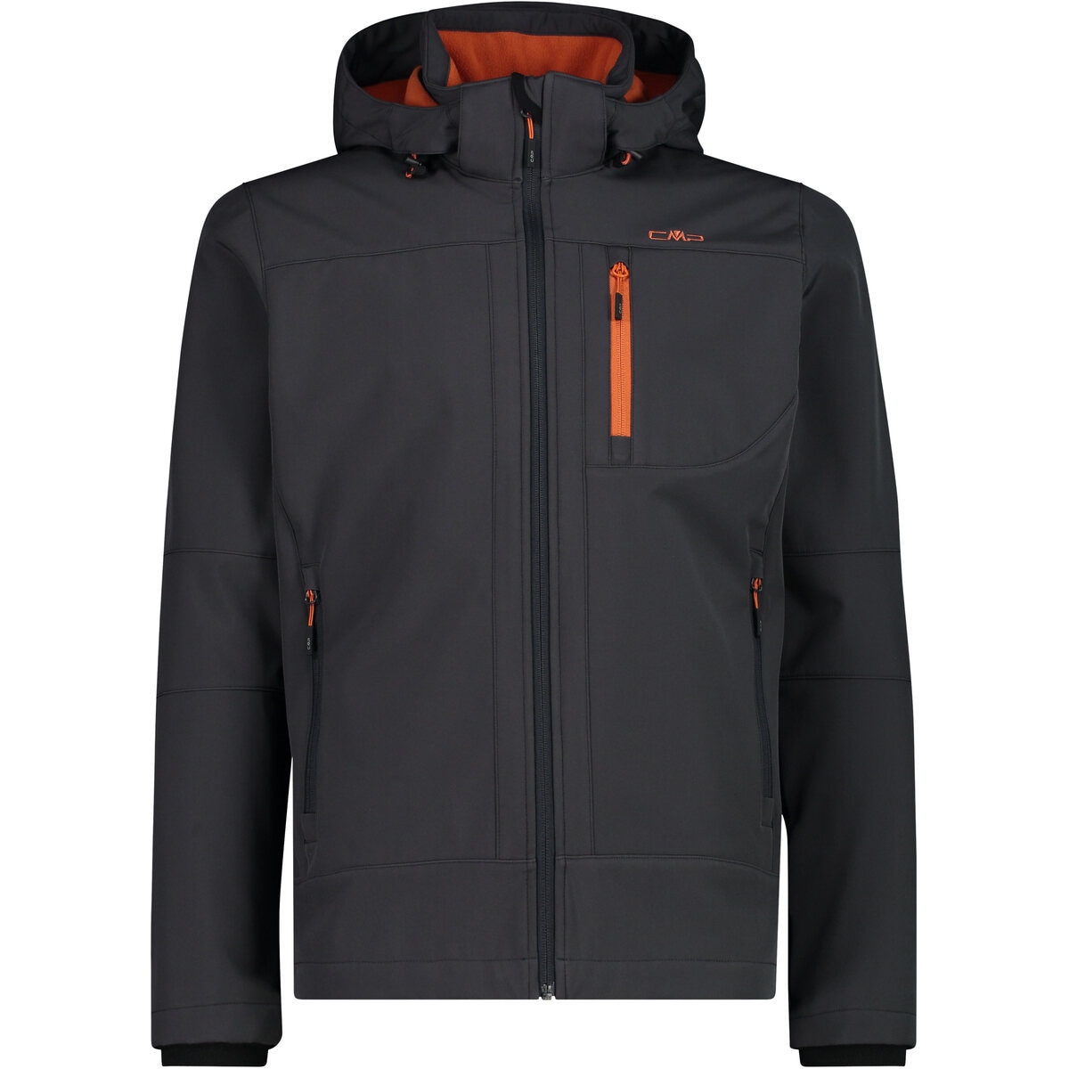 CMP Softshelljacke, (1 St.), mit Kapuze, Wasserabweisend & Winddicht & Atmungsaktiv