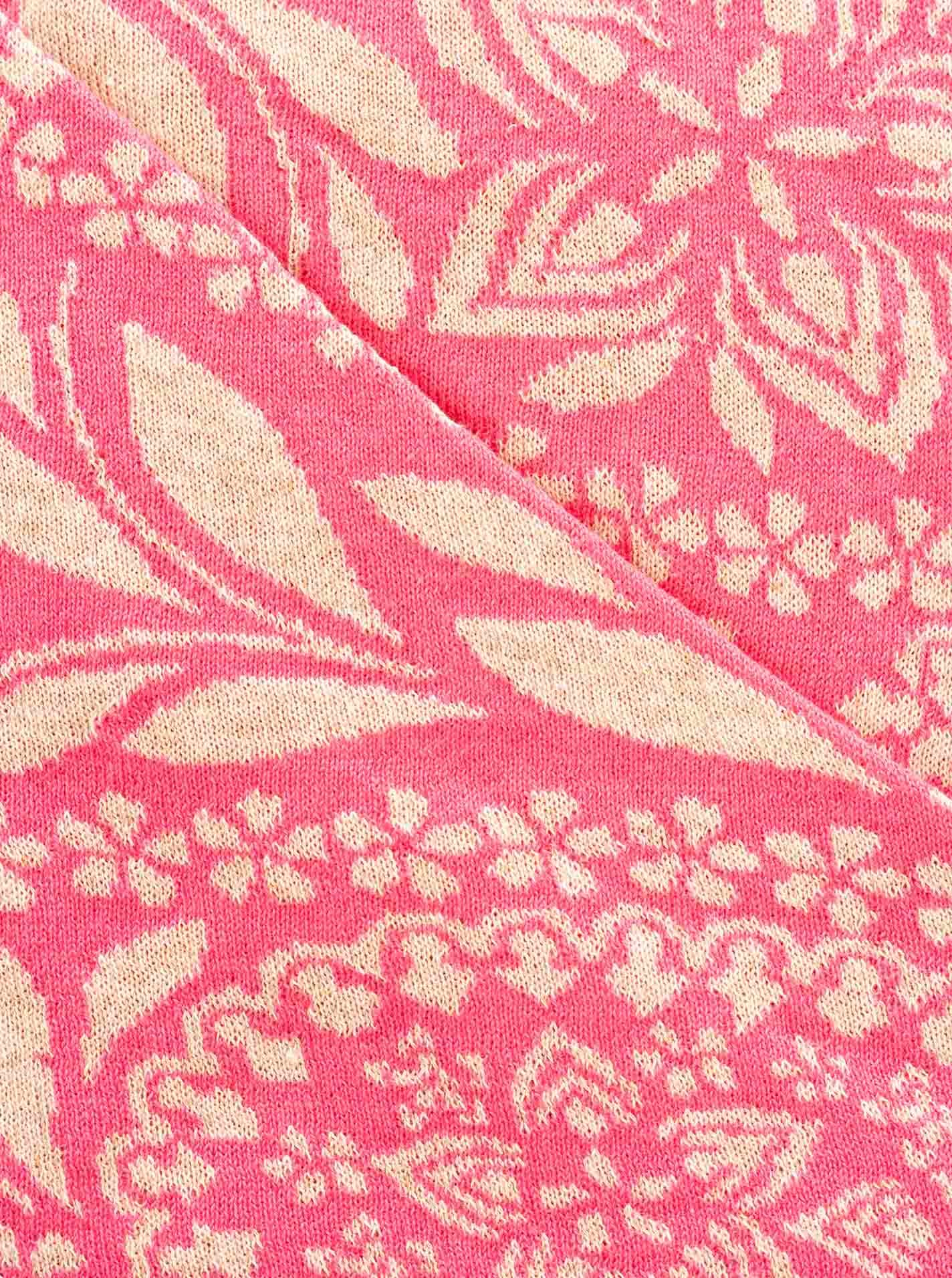 Zwillingsherz Dreieckstuch »"Paisley Blätter"« blumiges Muster, tolles Accessoire, vielseitig tragbar