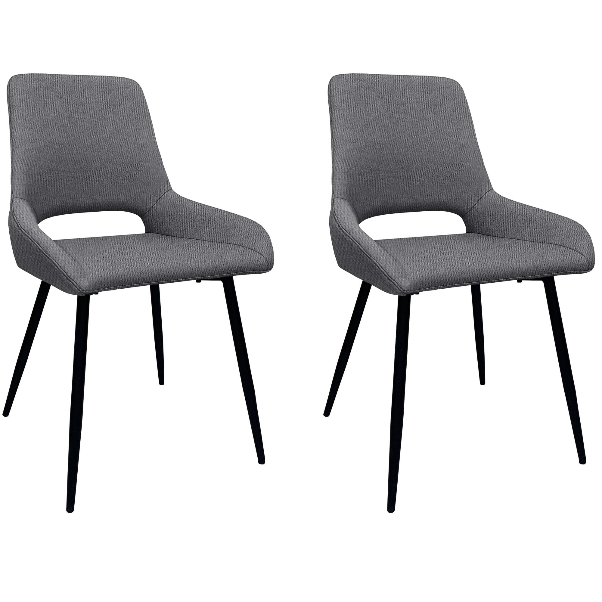 OTTO home Essgruppe »Ombrone-Derrek« Set, Esstisch mit 4 Stühlen, 5 tlg. Esstisch mit 4 Stühlen, ausziehbar 120-160 cm, inkl. Einlegeplatte