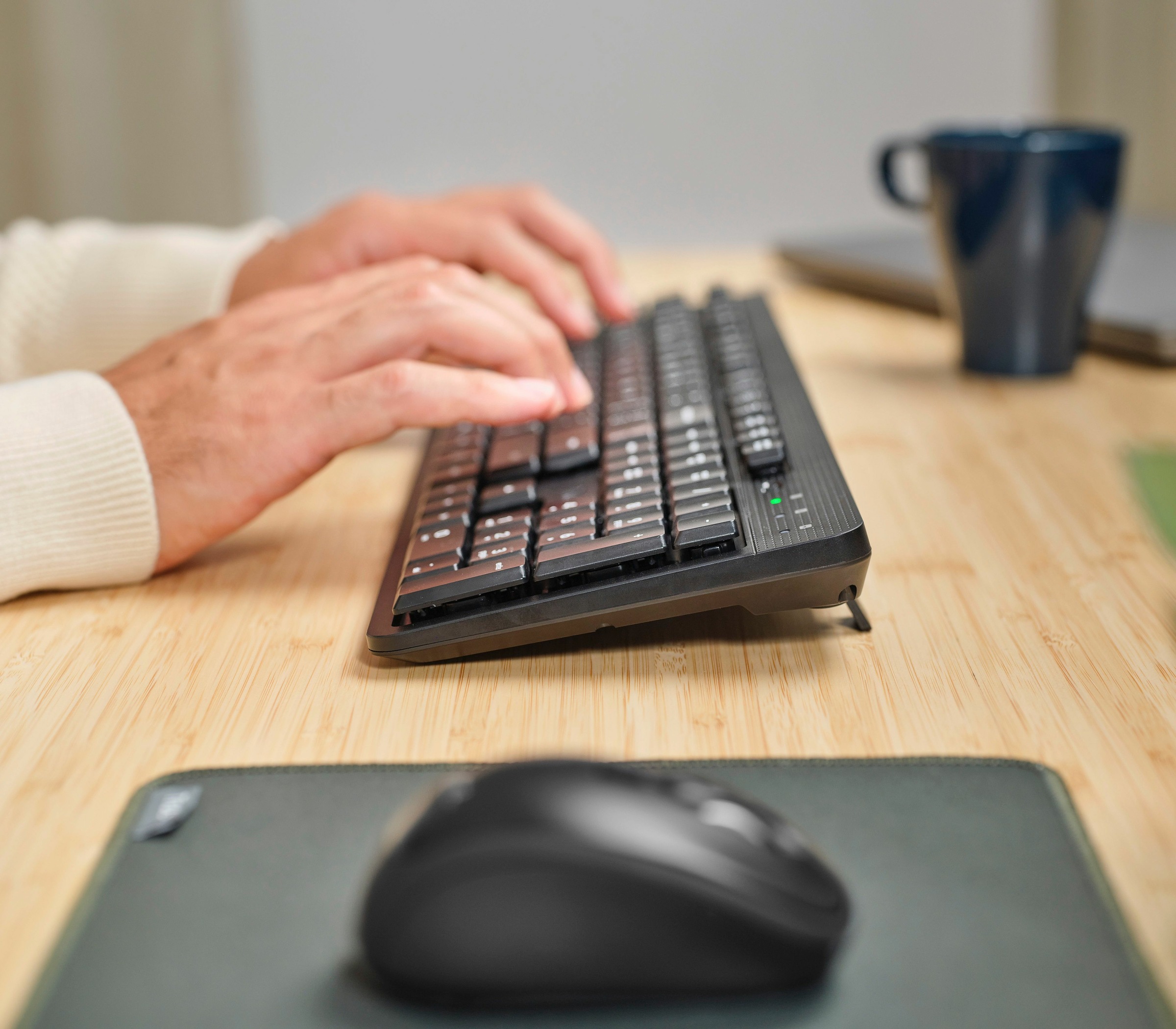 Trust Tastatur »Ody II« (Fn-Tasten | Multimedia-Tasten | Windows-Sperrtaste | Ziffernblock)
