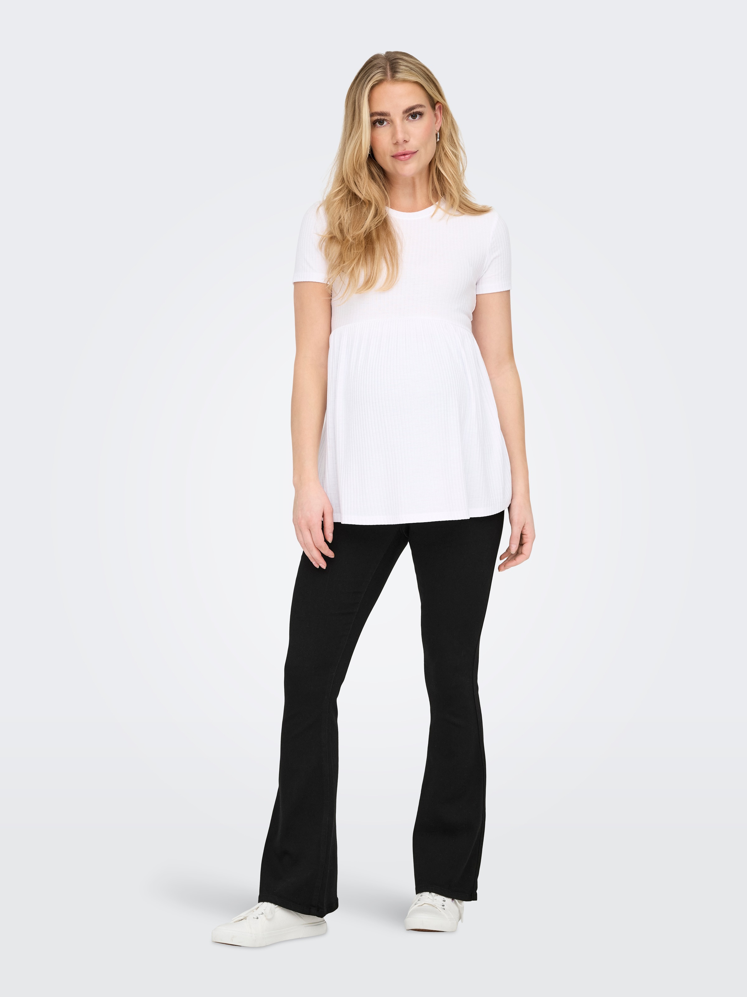 ONLY MATERNITY Push-up-Jeans »OLMRAIN LIFE REG PUSH UP FLARED NOOS«