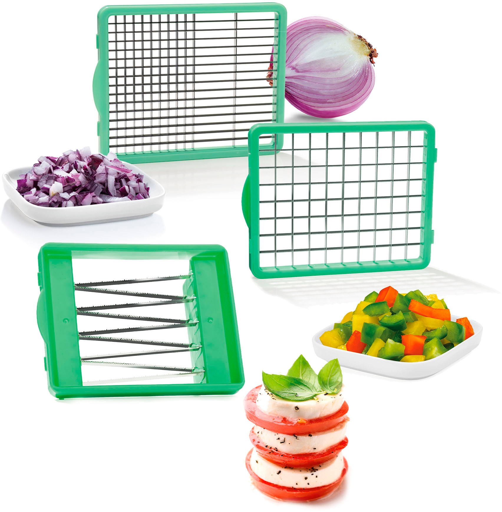 Genius Gemüseschneider »Nicer Dicer Chef S Premium«, 7-telig