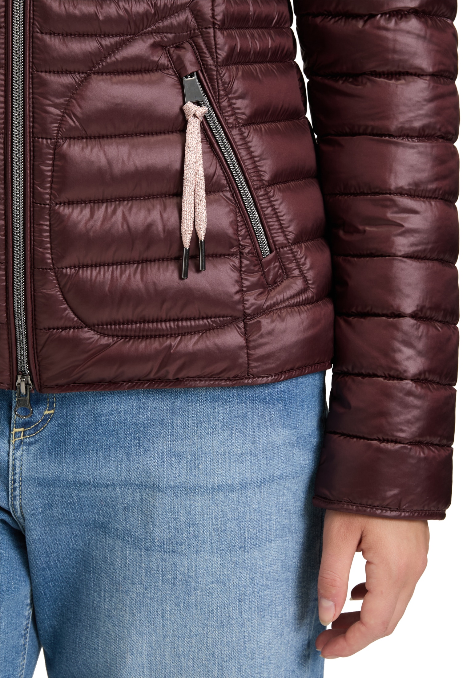 Cartoon Steppjacke »Steppjacke mit Reißverschlusstaschen«