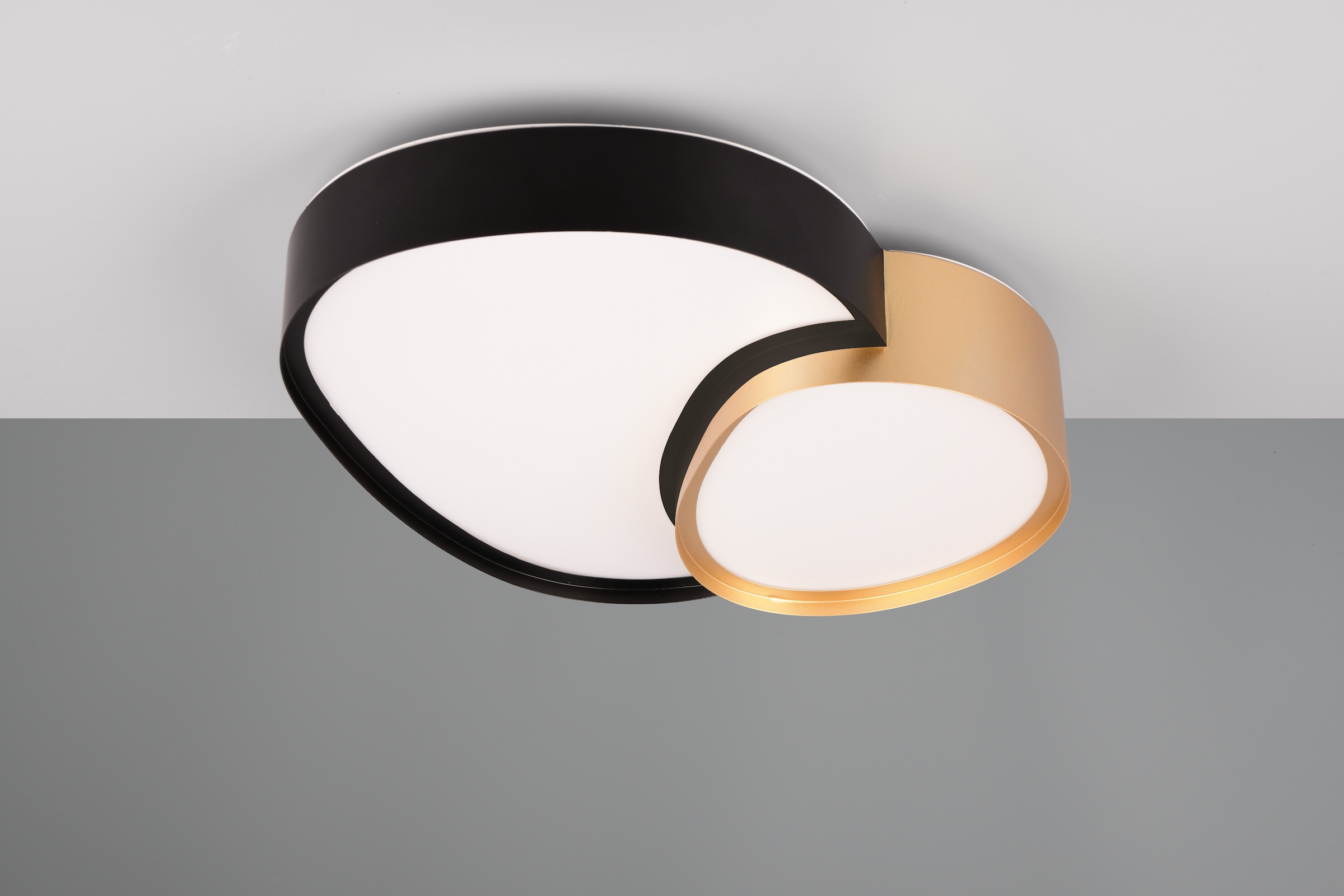 TRIO Leuchten LED Deckenleuchte »RISE, LED Deckenlampe 21W 2400 Lumen warmweiß bis kaltweiß 2700-6500K« LED-Board 1 Stk. warmweiß - kaltweiß Fernbedienung dimmbar Memoryfunktion Nachtlicht CCT Lichtfarbe wählbar