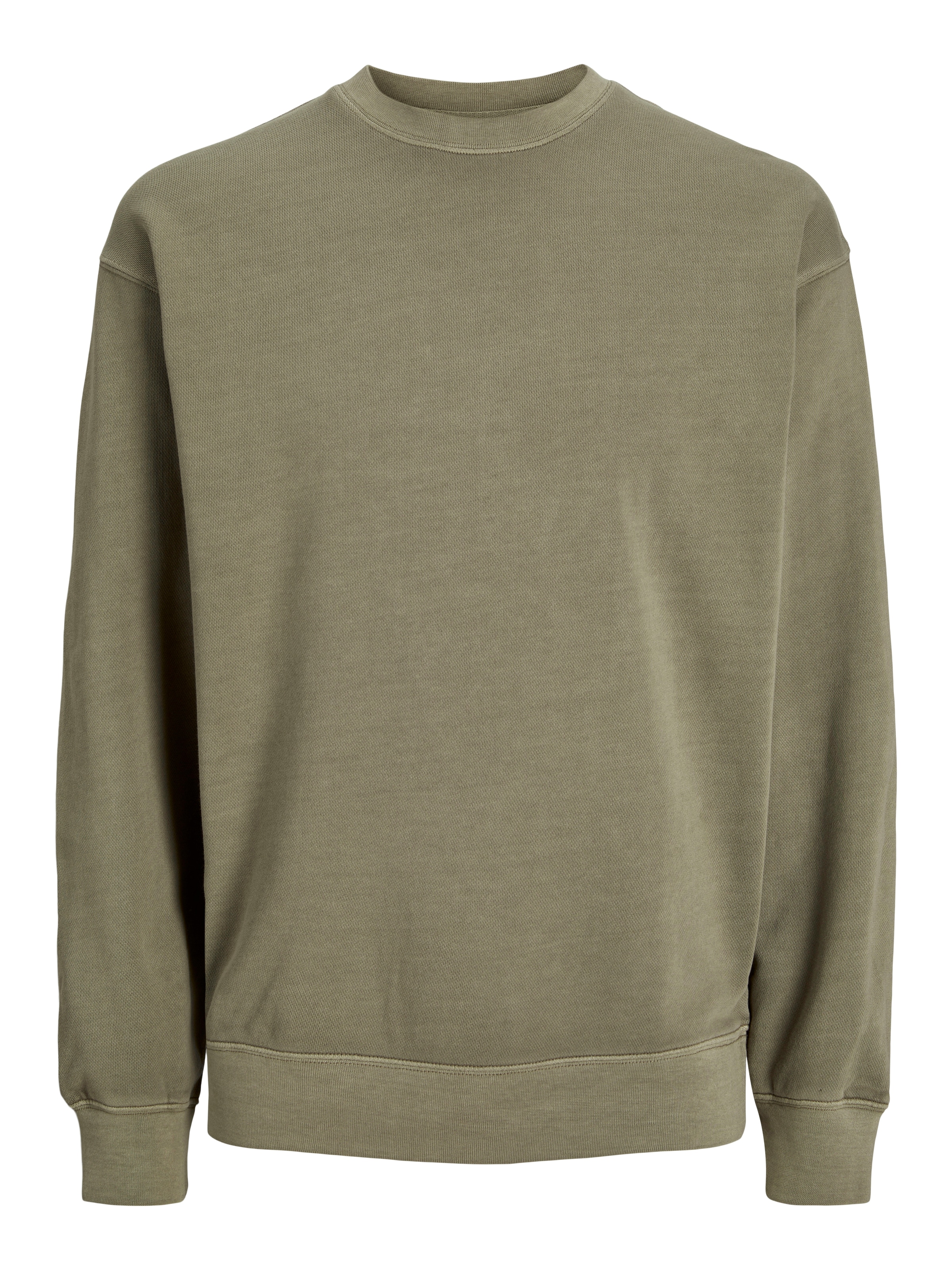 Jack & Jones Sweatshirt »JJECHARGE FADED SWEAT CREW NECK NOOS«, mit Rippbündchen