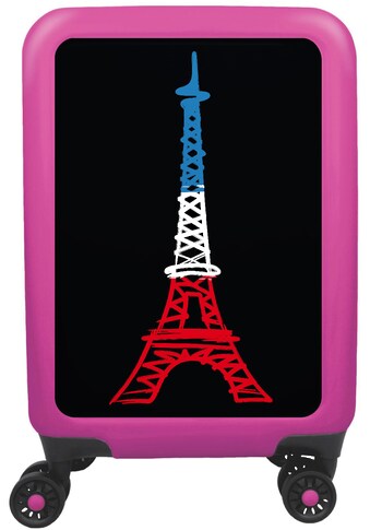 meinTrolley Hartschalen-Trolley »Eiffelturm, 77 cm«, 4 Rollen, Made in Germany kaufen