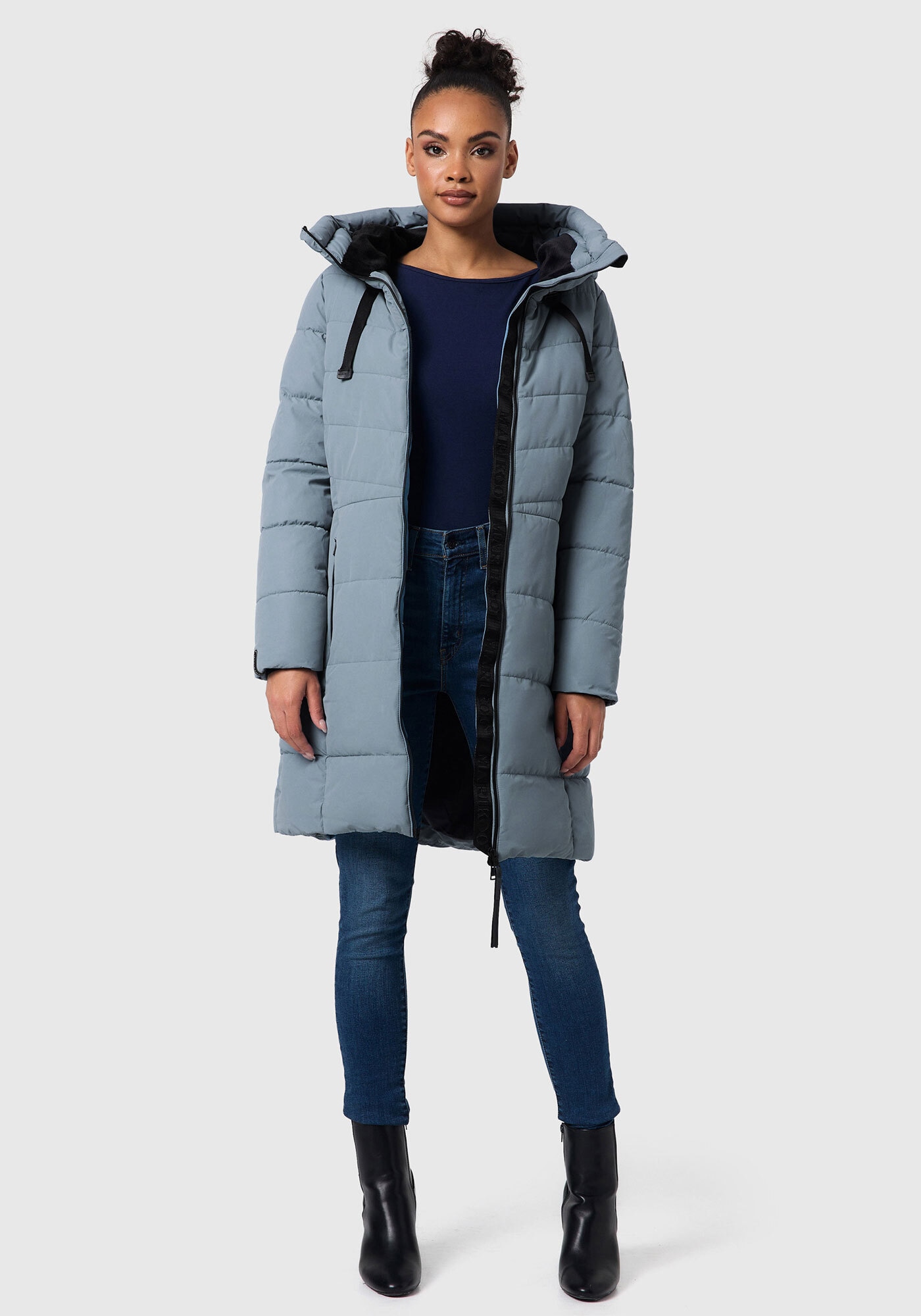 Marikoo Winterjacke »Marikoo Natsukoo Damen Winter Steppjacke lang B978«