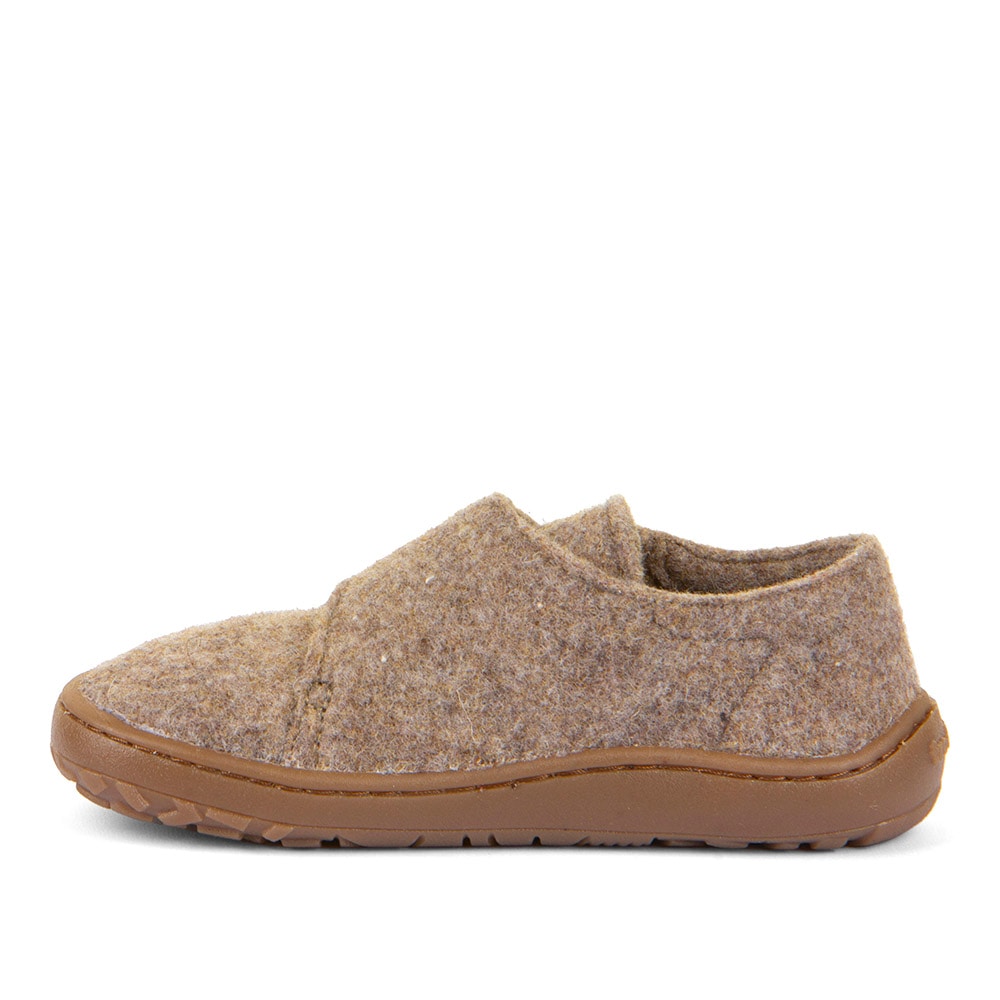 froddo® Hausschuh »BAREFOOT WOOLY«  Klettschuh, Kindergartenschuh mit Wollfutter