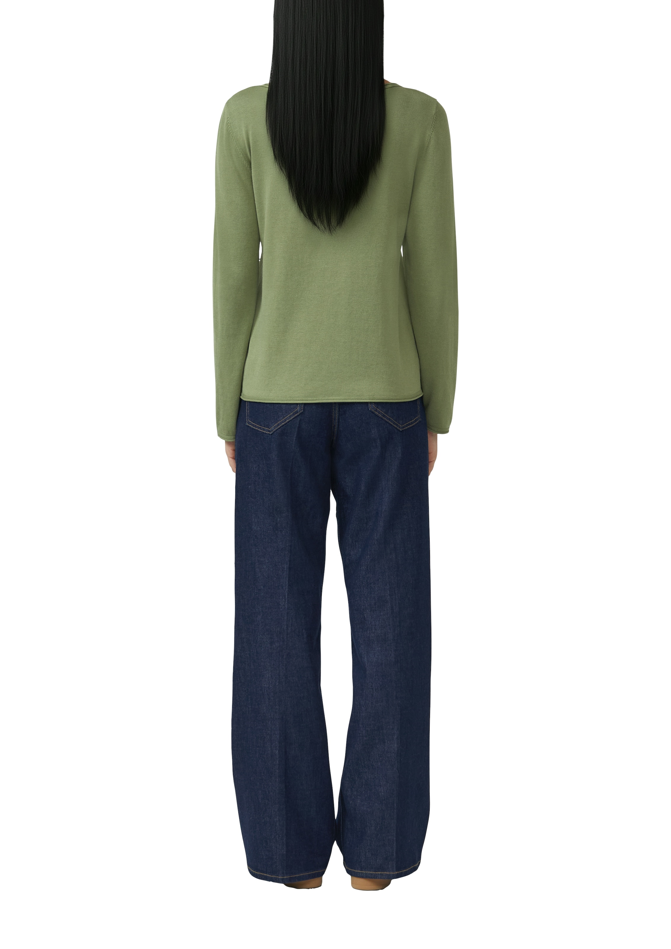 s.Oliver Strickpullover mit U-Boot-Ausschnitt