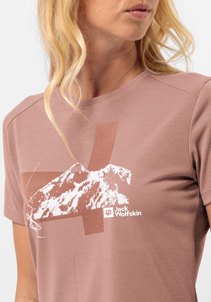 Jack Wolfskin T-Shirt »VONNAN S/S GRAPHIC T W«